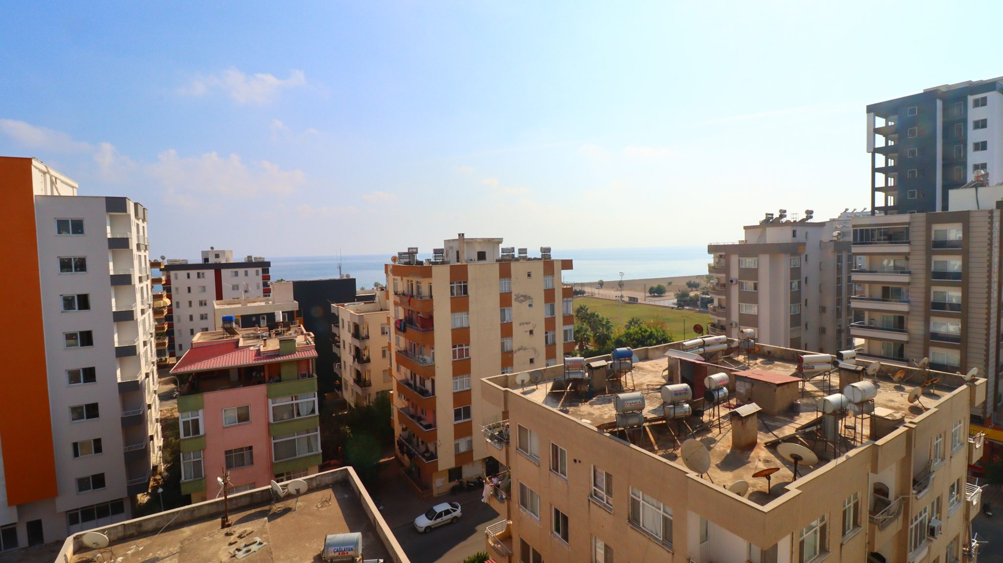 3+1 Independent Kitchen Flat for Sale in Mersin Erdemli with Mediterranean Sea View