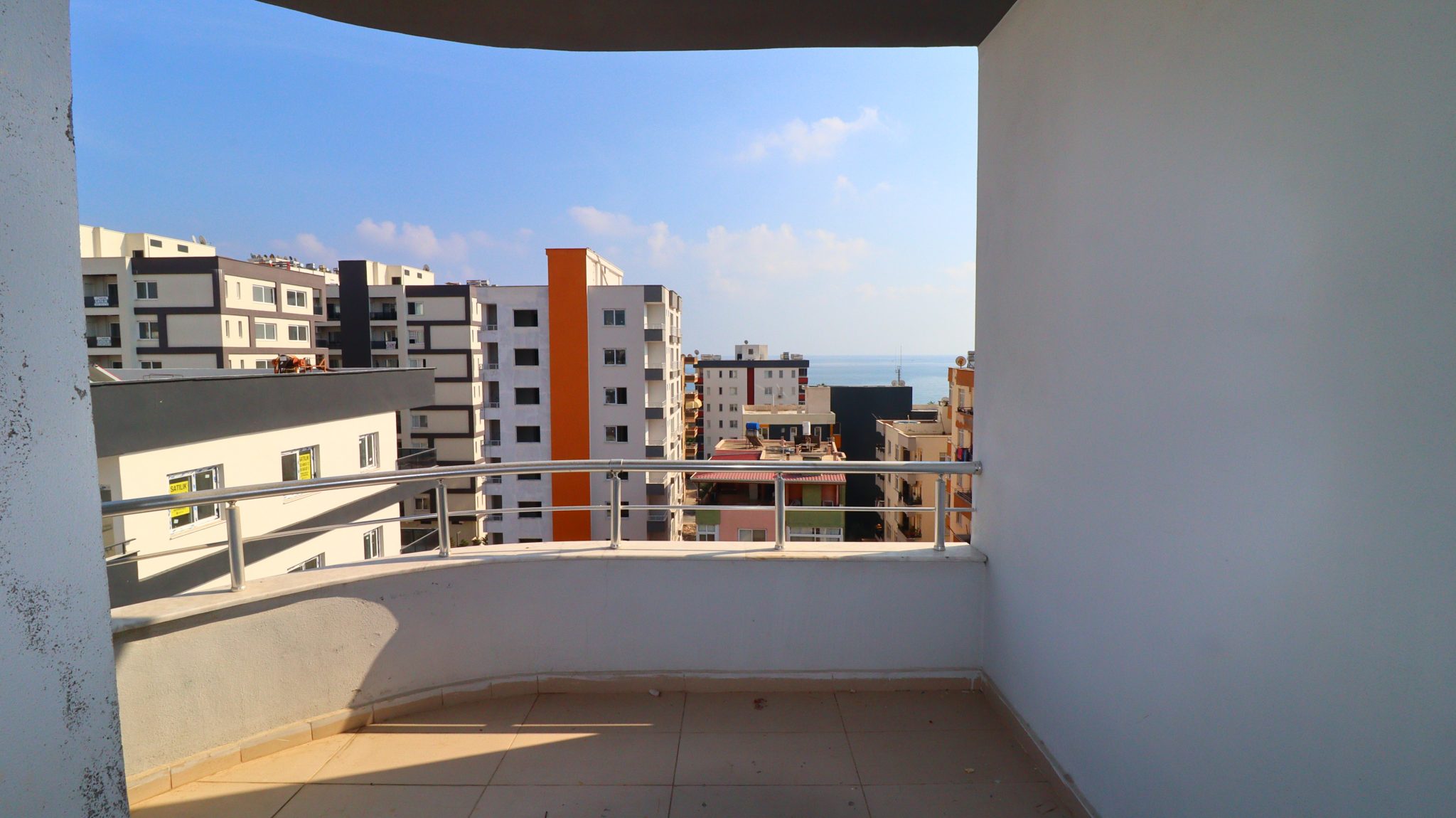 3+1 Independent Kitchen Flat for Sale in Mersin Erdemli with Mediterranean Sea View