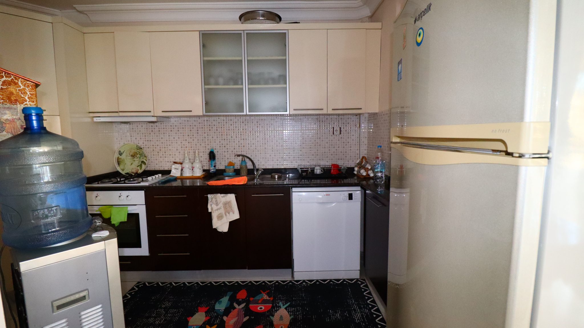 Mersin Erdemli Arpaçbahşiş Flamingo 1 Möblierte 3+1 Wohnung zum Verkauf