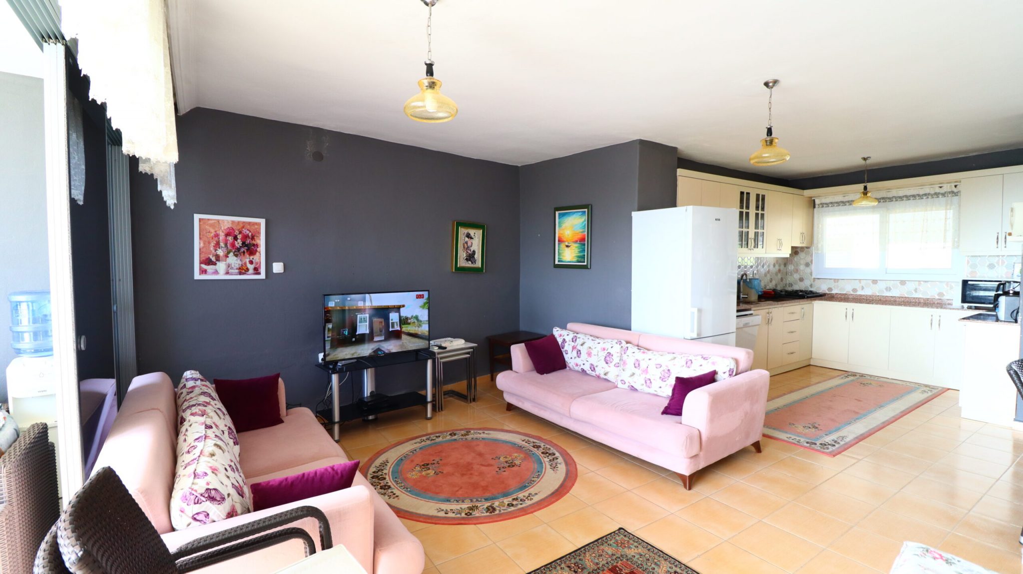Mersin Erdemli Tömük Altın Sahil Sitesi Satılık 2+1 Teras Katı Eşyalı  Daire