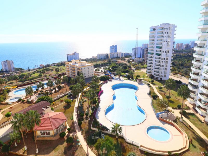 Mersin Erdemli Ayaş Diva Holiday 2+1 Satılık Cam Balkonlu Daire