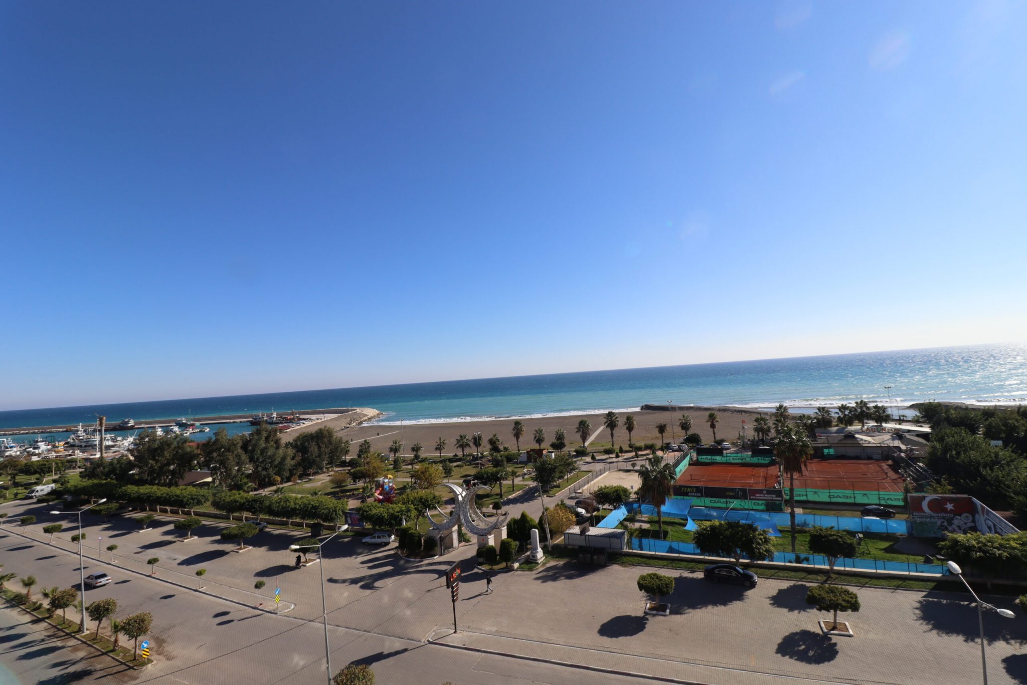 Mersin Erdemli Alata Marina Kiralık 3+1 Deniz Manzaralı  Daire