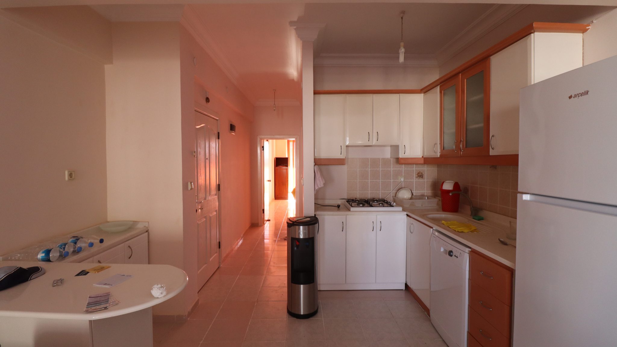 1 + 1-Wohnung mit Meerblick zum Verkauf in Mersin Erdemli Limonlu Atlantis Complex
