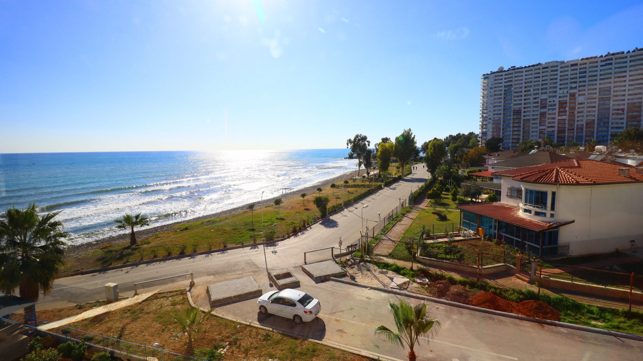 Mersin Erdemli Tömük Güneykent Sitesi Denize Sıfır Masrafsız Satılık 2+1 Daire