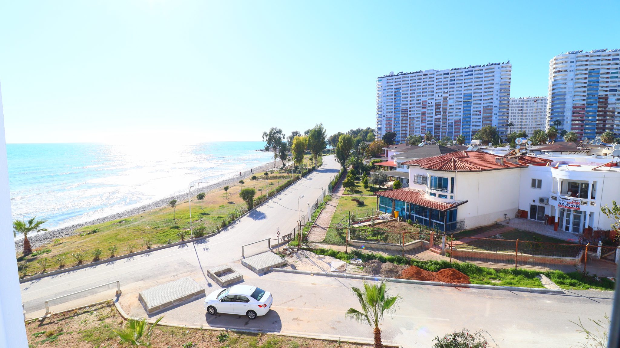 Mersin Erdemli Tömük Güneykent Sitesi 2+1 appartement te koop aan zee zonder kosten