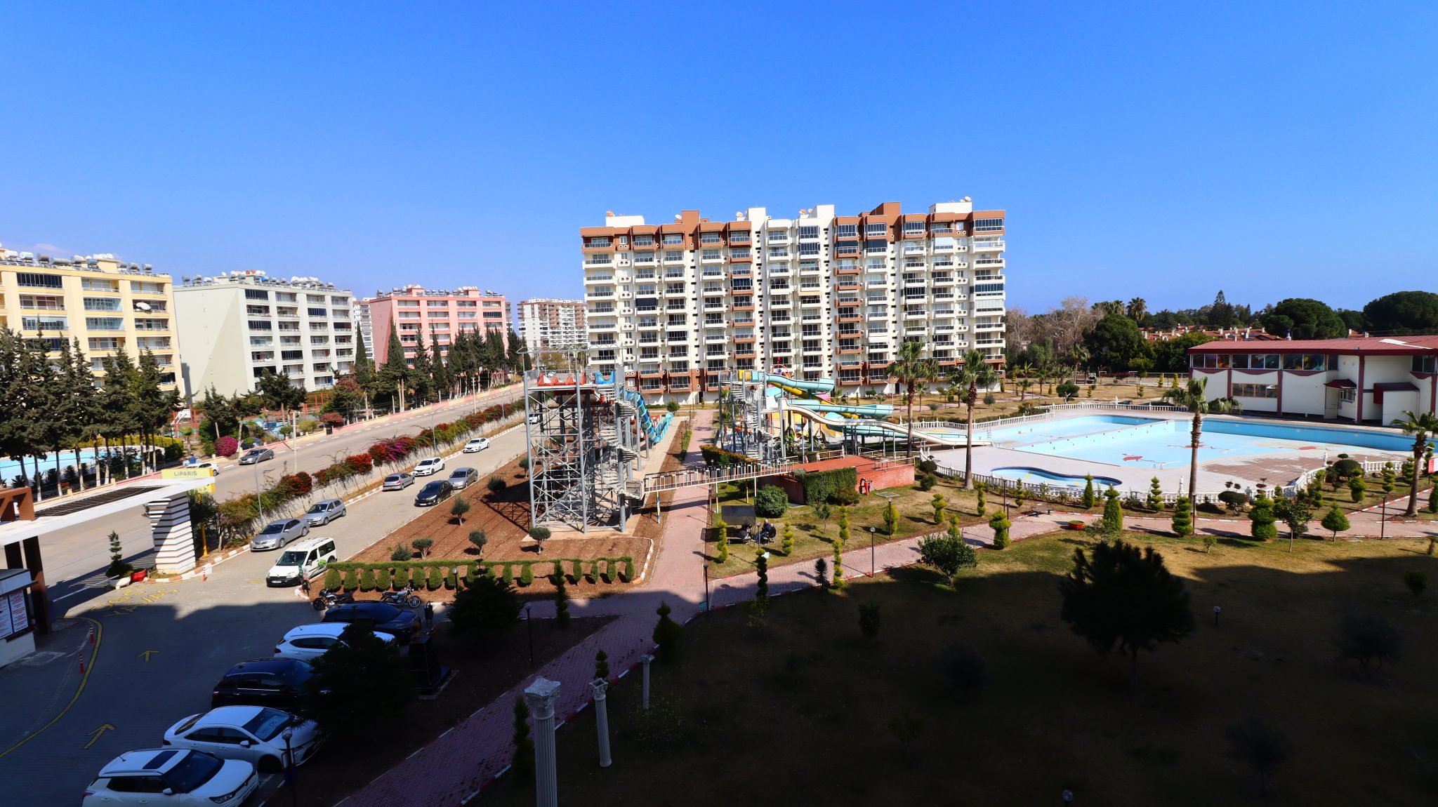 Mersin Erdemli Kargipınarı Liparis Sunlife Möblierte 2+1 Wohnung mit Meerblick zu verkaufen