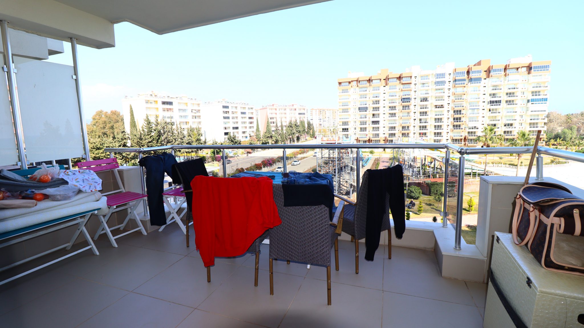Mersin Erdemli Kargipınarı Liparis Sunlife Möblierte 2+1 Wohnung mit Meerblick zu verkaufen