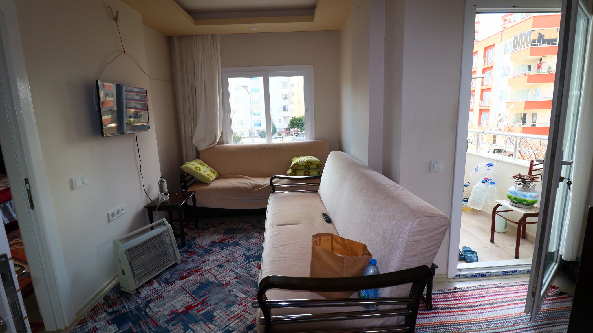 Mersin Erdemli Alata Dringender Verkauf 1+1 Wohnung zum Schnäppchenpreis