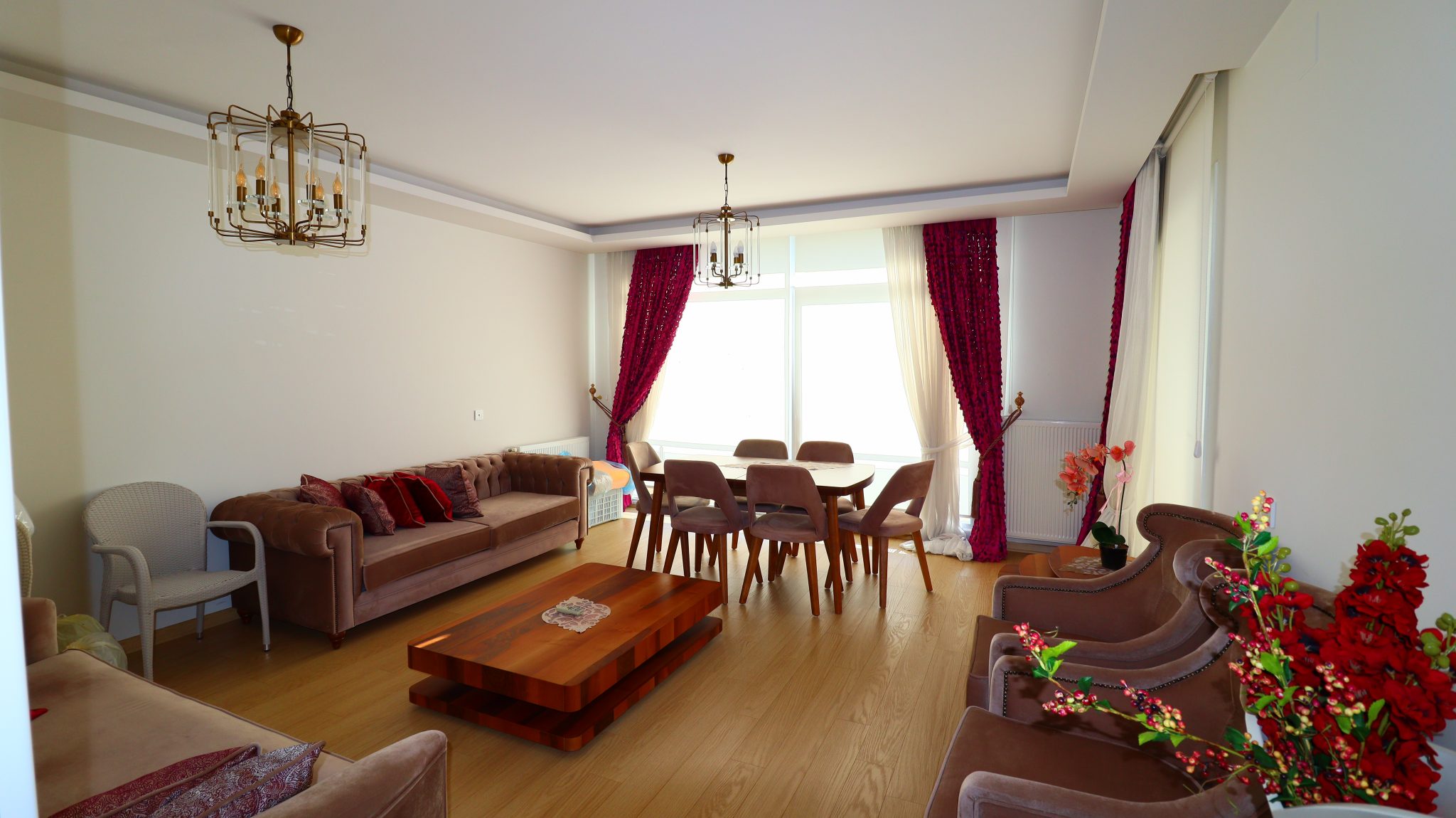 Mersin Erdemli Club Bahçeşehir Sitesi 4+1 Luxuswohnung zum Verkauf