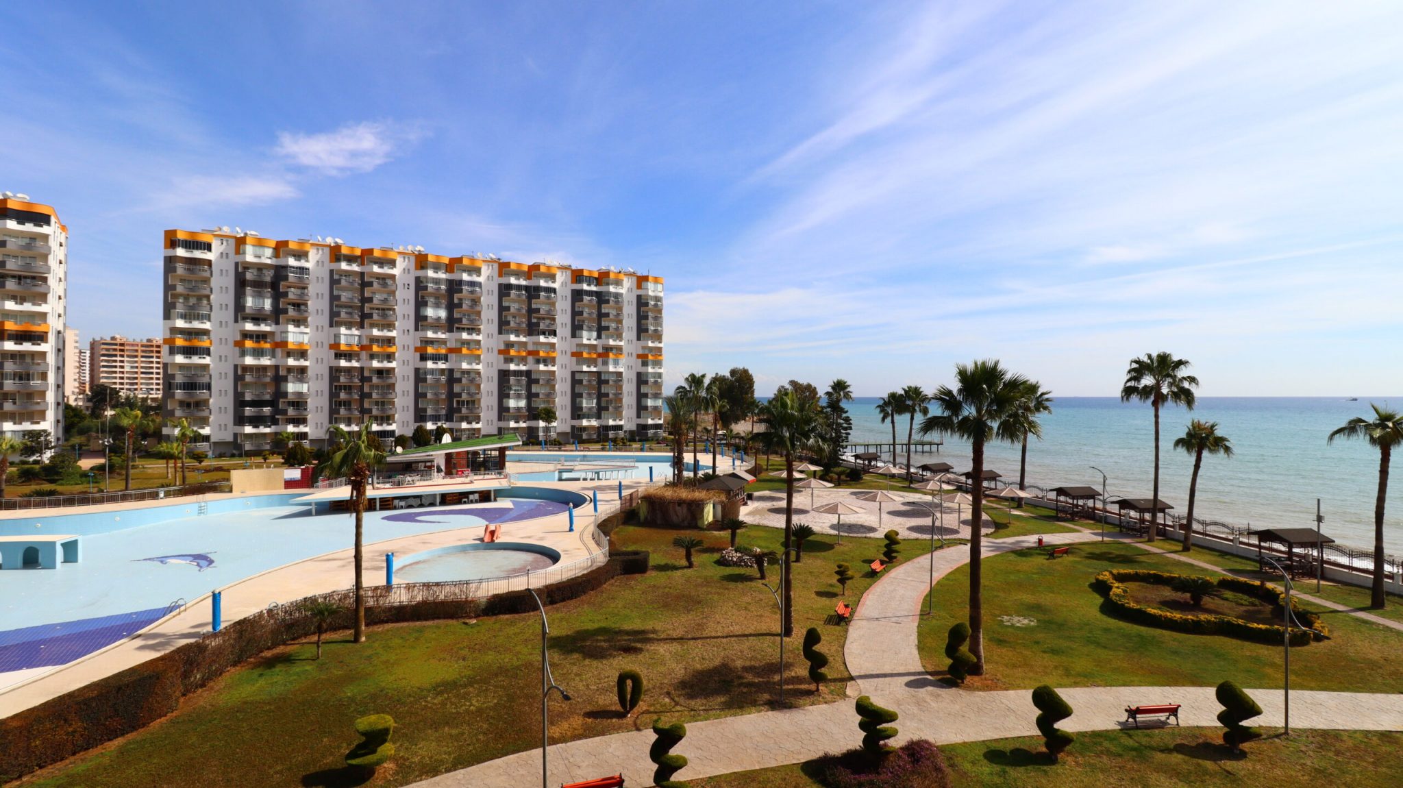 Mersin Erdemli Kargıpınarı Denize Sıfır Queenaba Sitesi Satılık Daire