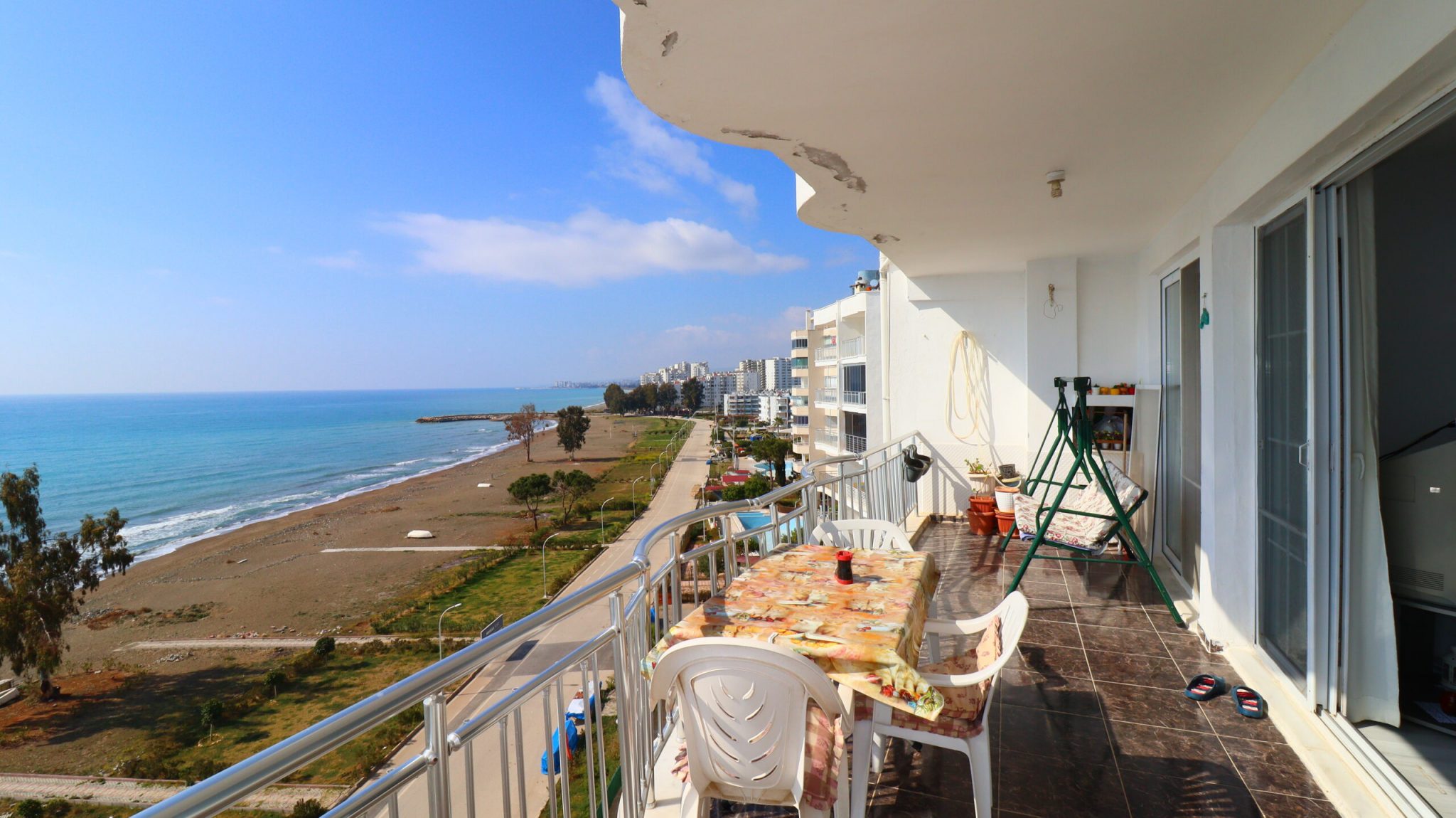 Mersin Arpaçbahşiş Özaltın Palmiye Eşyalı Kiralık 3+1 Daire