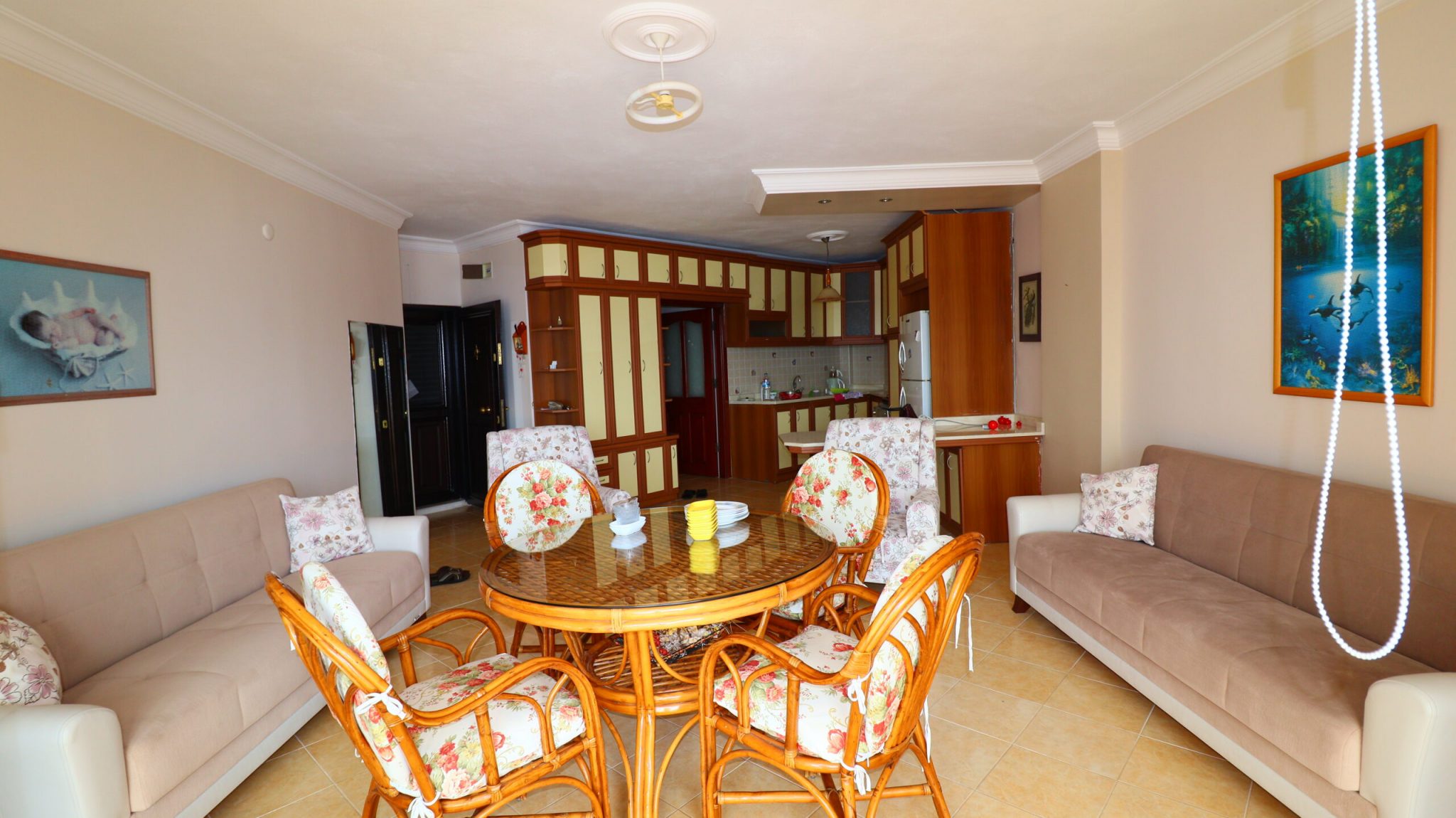 Mersin Erdemli Ayaş Koç Sitesi 2+1 Eşyalı Kiralık Diare
