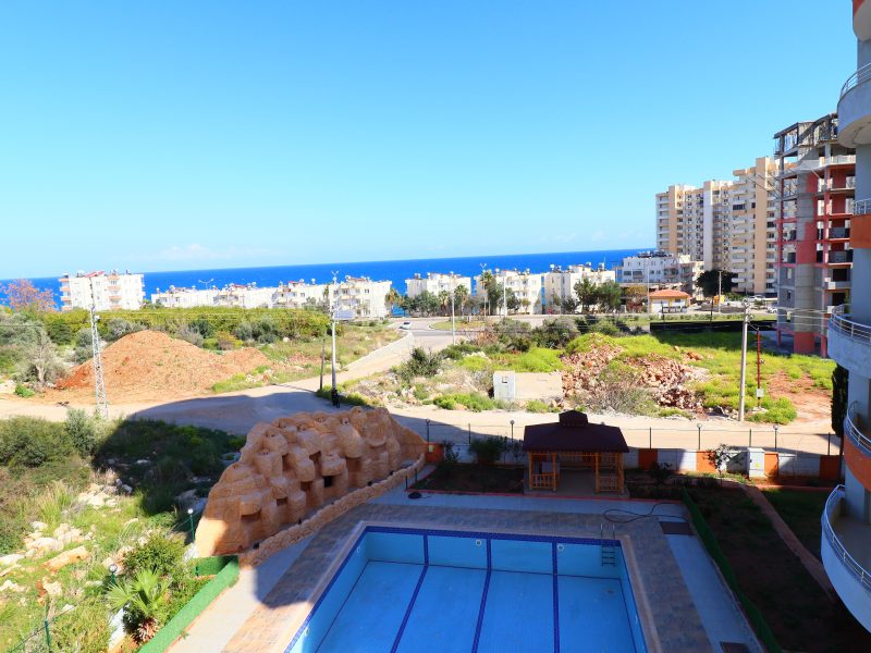 Mersin Erdemli Ayaş Site İçinde Deniz Manzaralı Satılık 2+1 Daire