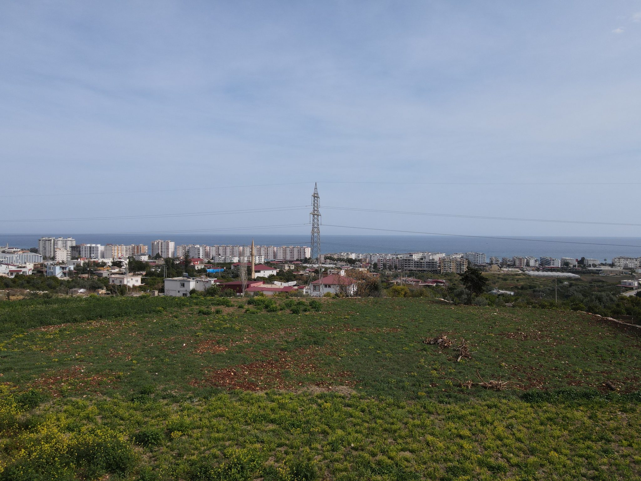Mersin Erdemli Kumkuyu Tartar Lemon Garden mit Meerblick zu verkaufen