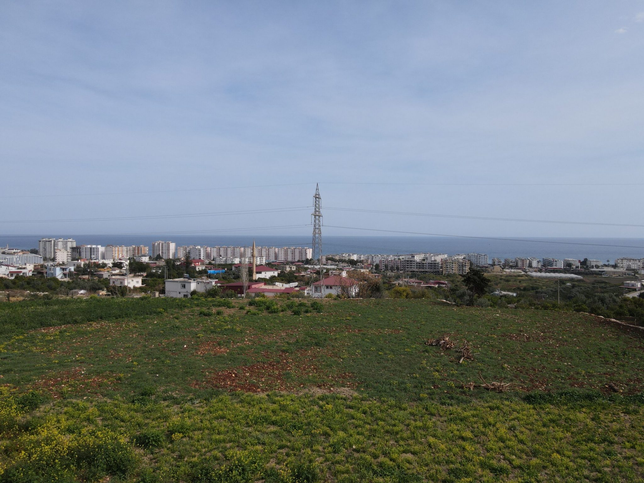 Mersin Erdemli Kumkuyu Tırtar Satılık Deniz Manzaralı Limon Bahçesi