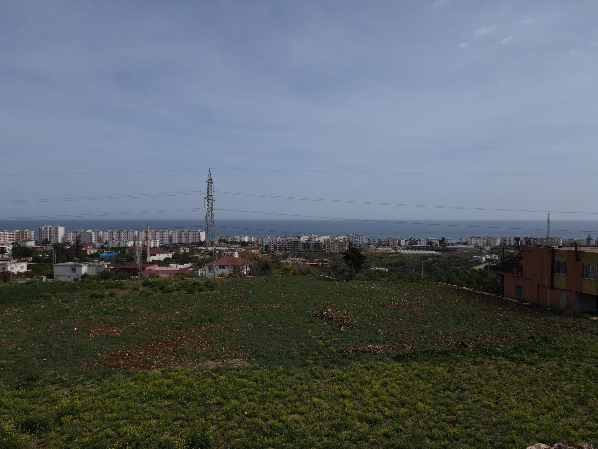 Mersin Erdemli Kumkuyu Tırtar Satılık Deniz Manzaralı Limon Bahçesi
