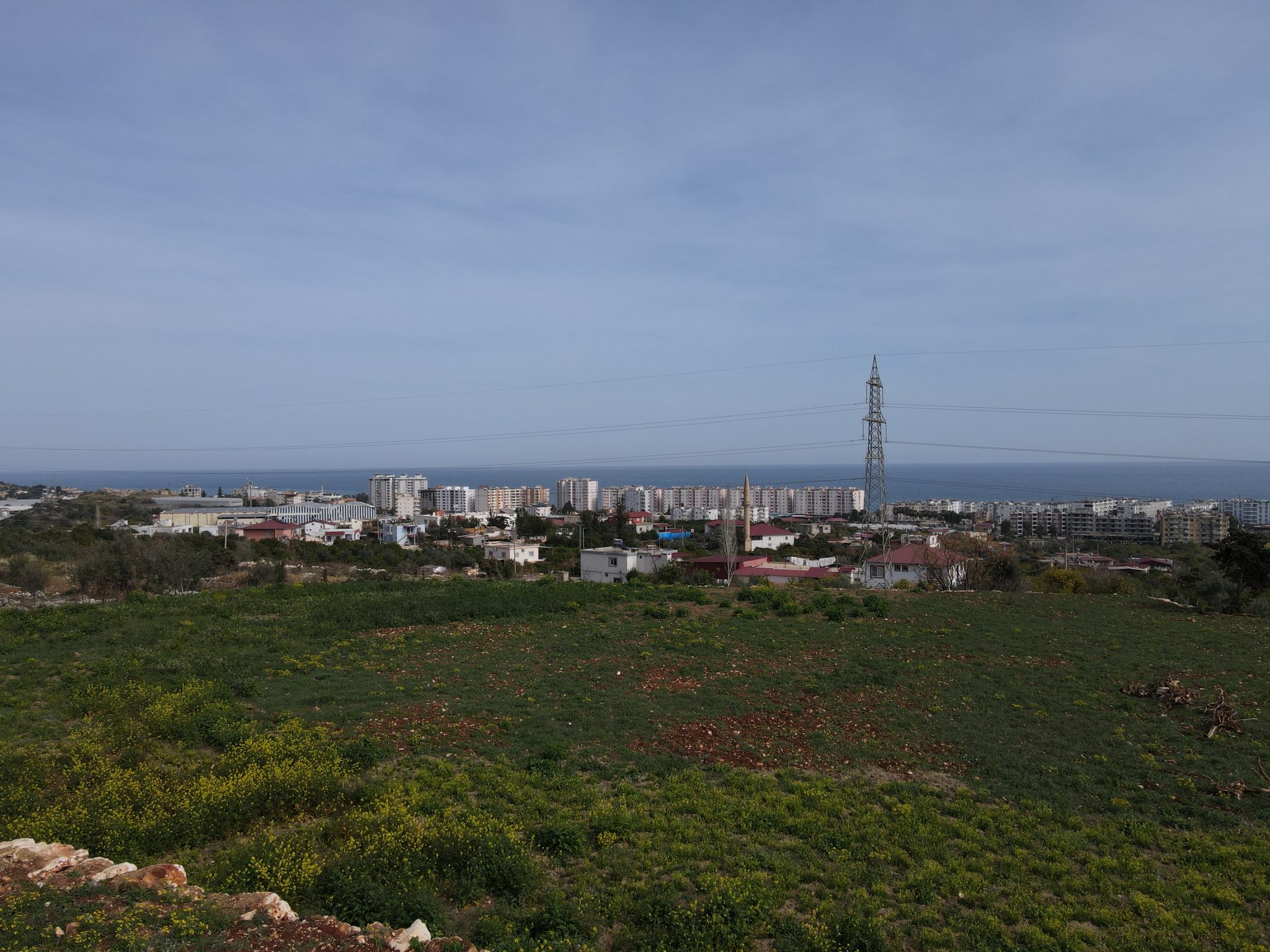 Mersin Erdemli Kumkuyu Tartar Lemon Garden mit Meerblick zu verkaufen