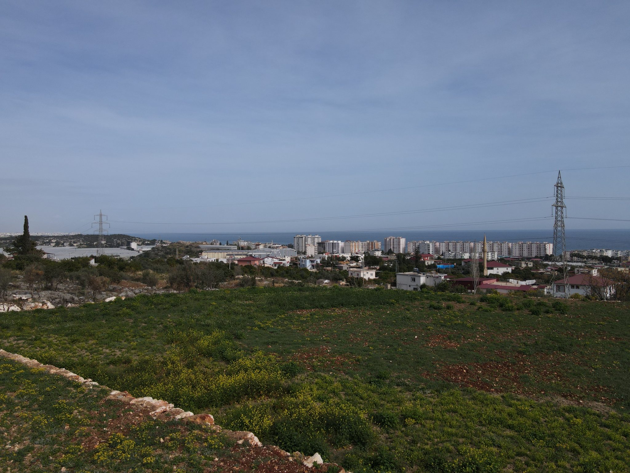 Mersin Erdemli Kumkuyu Tartar Lemon Garden mit Meerblick zu verkaufen