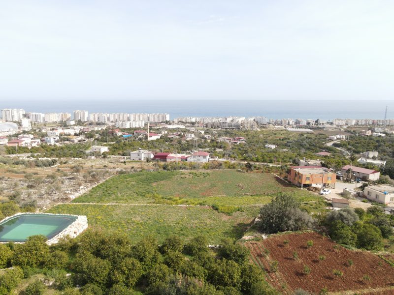 Mersin Erdemli Kumkuyu Tırtar Satılık Deniz Manzaralı Limon Bahçesi