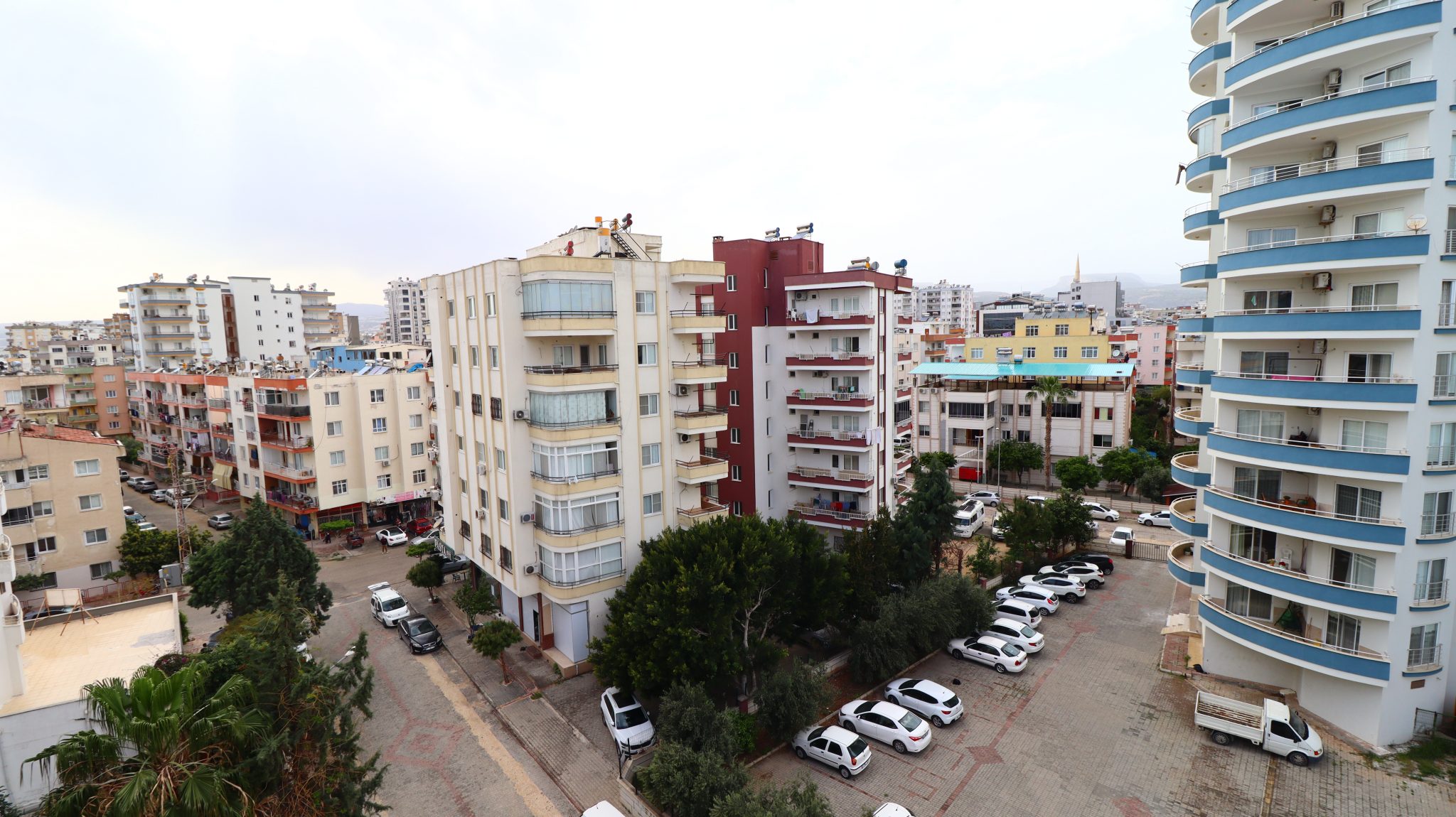 3+1 Wohnung zum Verkauf mit Meerblick in Mersin Erdemli