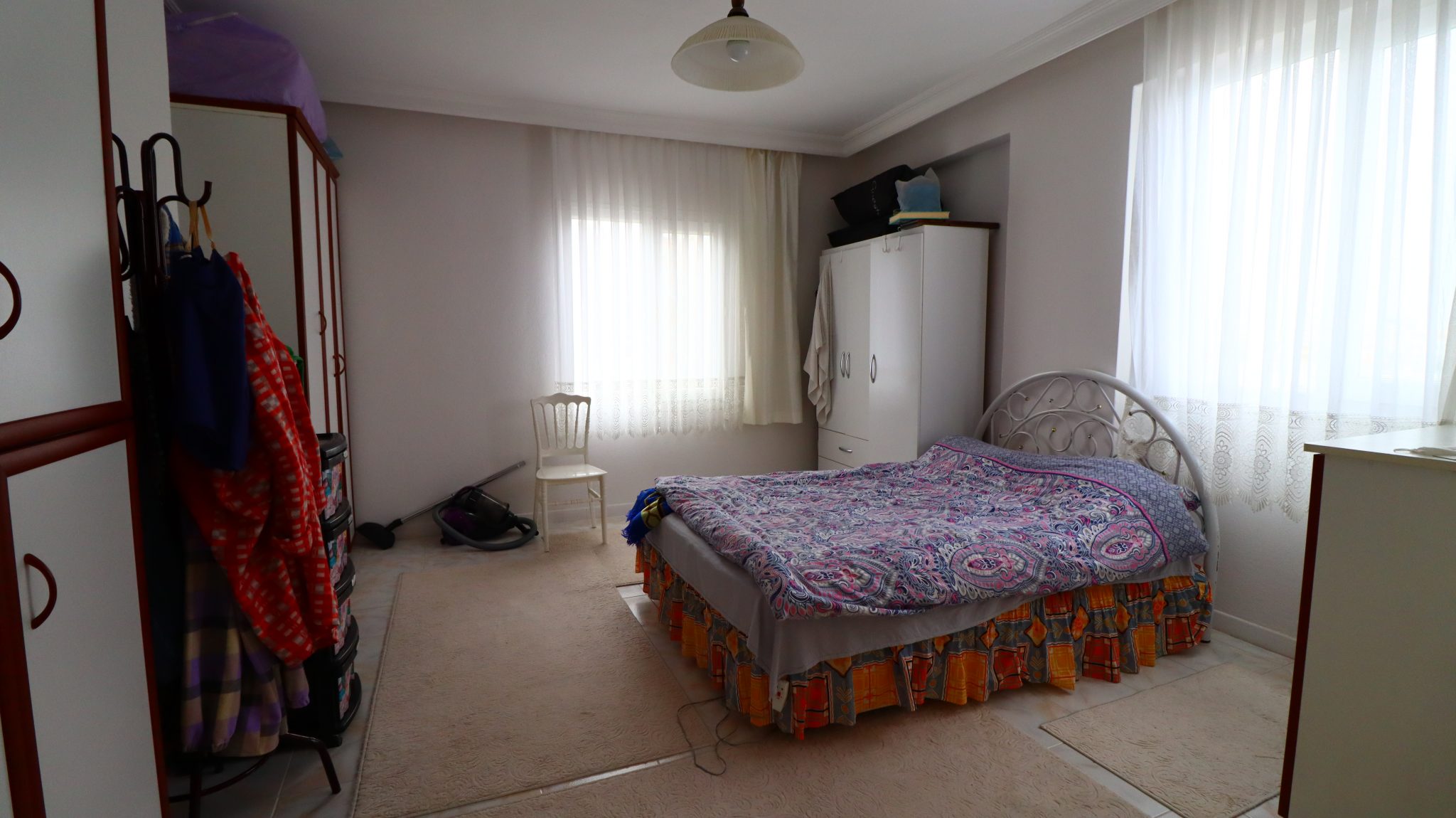 3+1 Wohnung zum Verkauf mit Meerblick in Mersin Erdemli