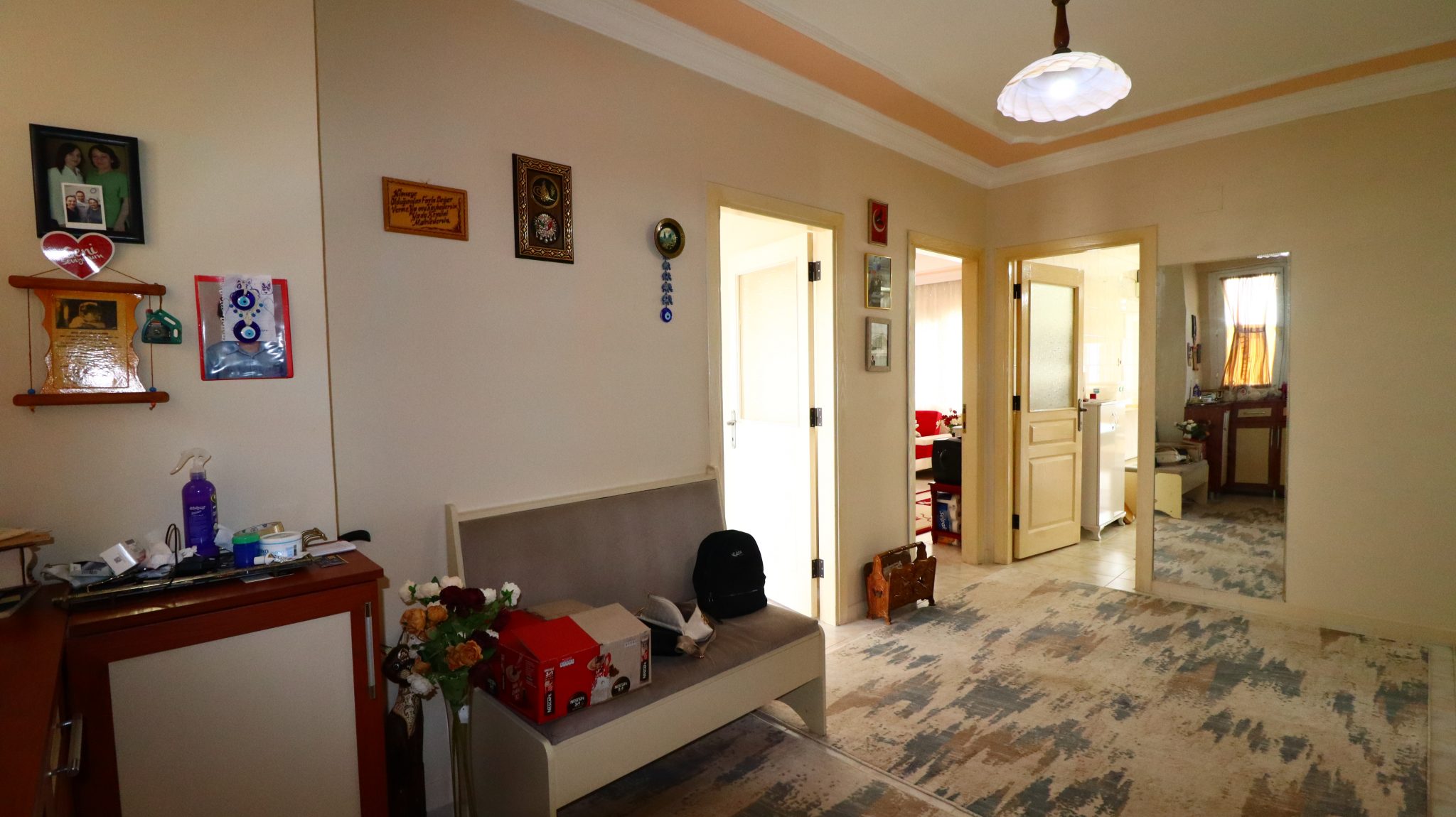 3+1 Wohnung zum Verkauf mit Meerblick in Mersin Erdemli