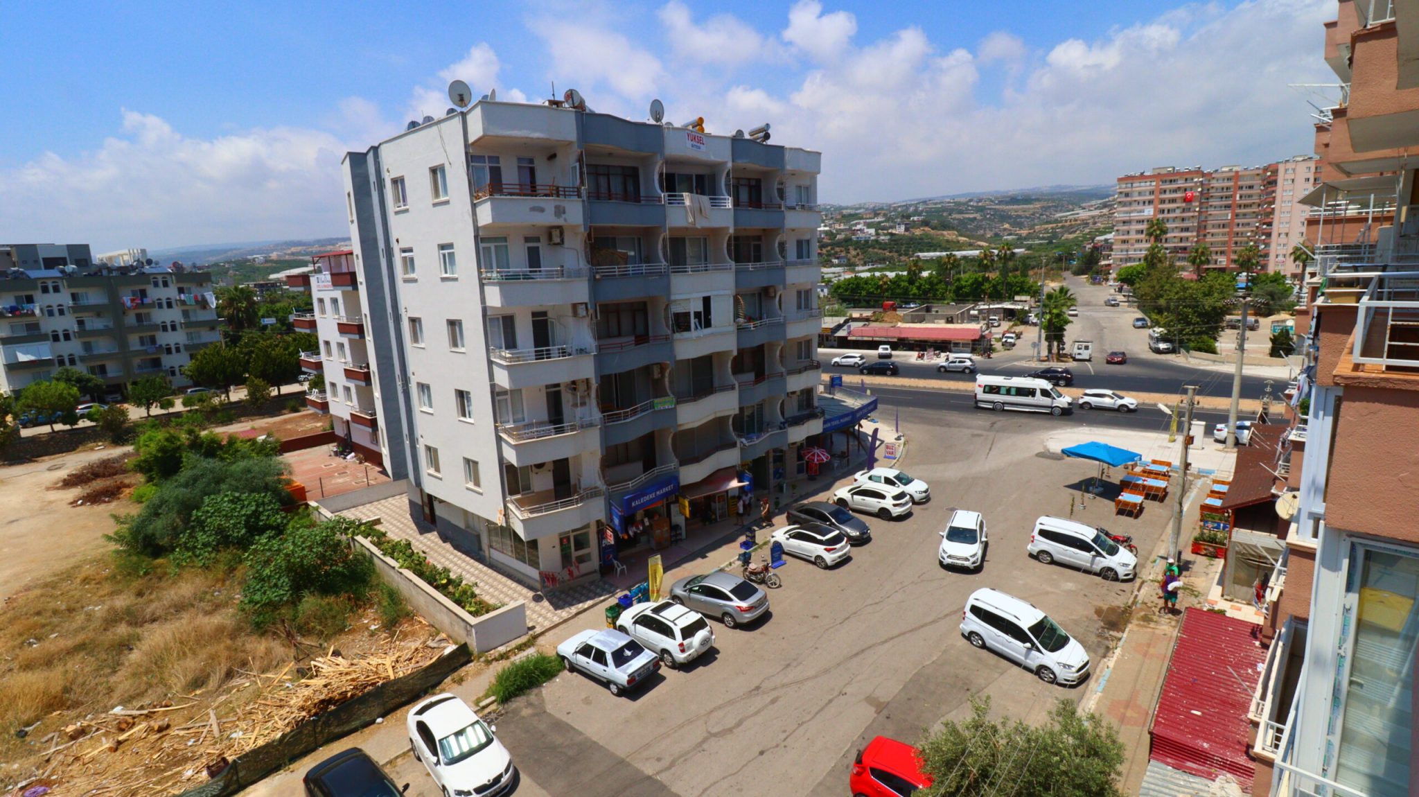 Mersin Erdemli Kocahasanlı Eşyalı Kiralık 2+1 Deniz Manzaralı Daire