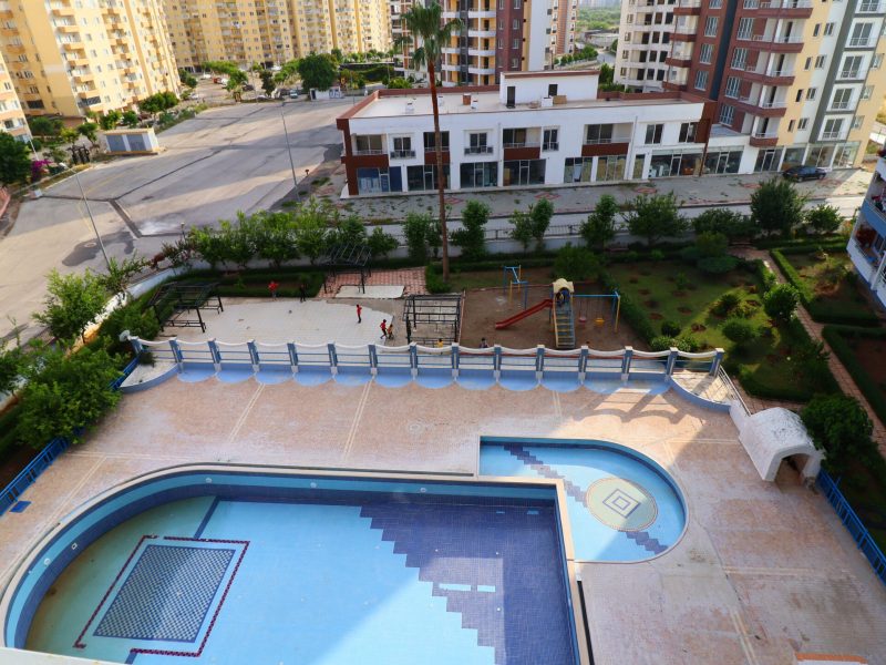 Mersin Erdemli Tömük Akın Sitesi Eşyalı Satılık 2+1 Deniz Manzaralı Daire