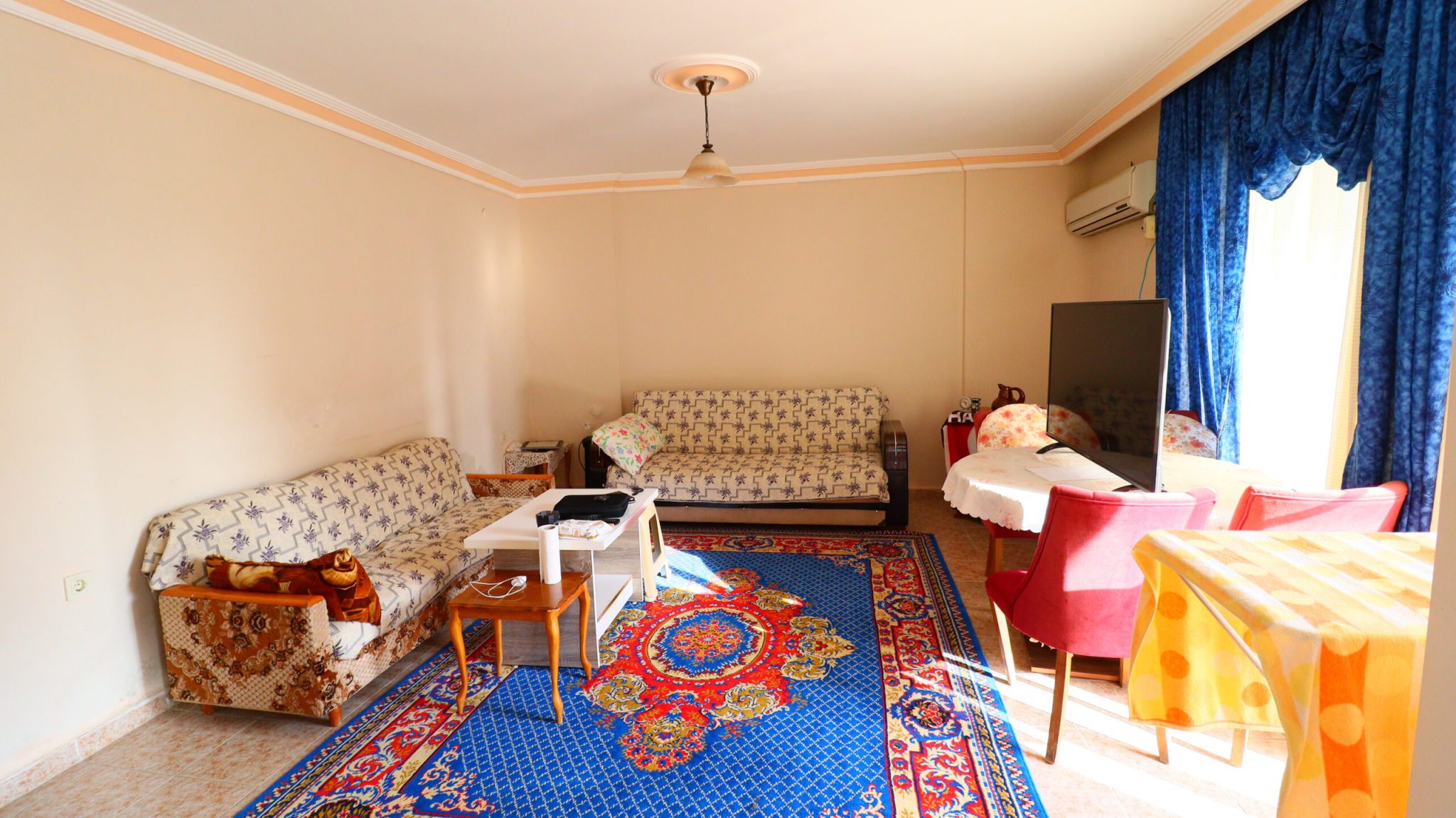 Mersin Erdemli Tömük Akın Sitesi Eşyalı Satılık 2+1 Deniz Manzaralı Daire