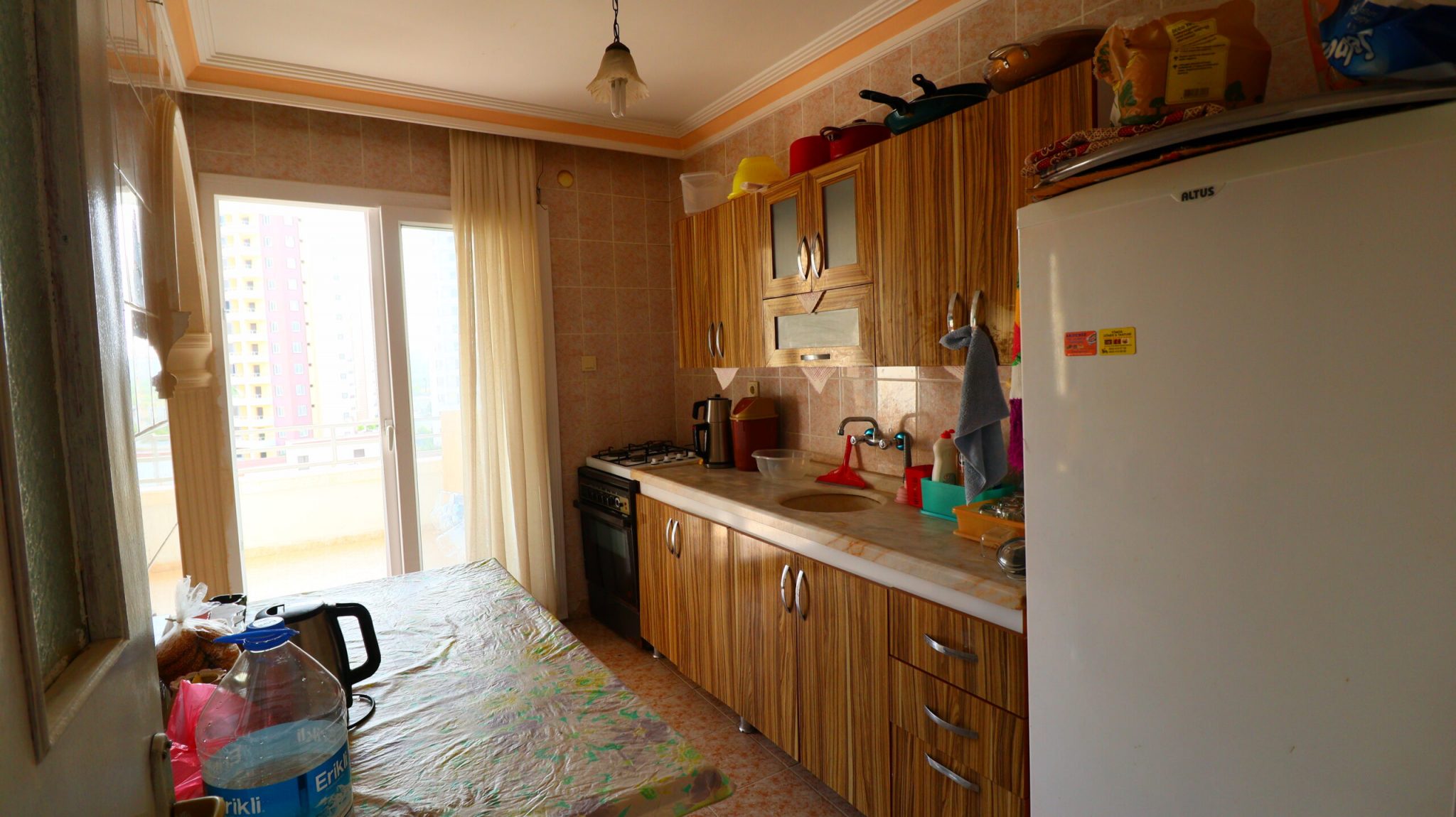 Mersin Erdemli Tömük Akın Sitesi Eşyalı Satılık 2+1 Deniz Manzaralı Daire