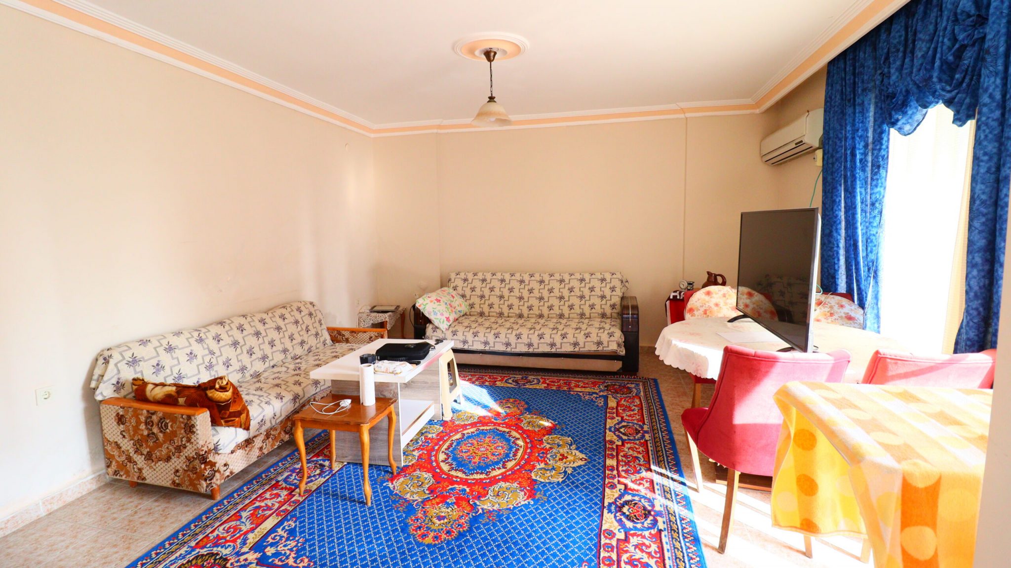 Mersin Erdemli Tömük Akın Sitesi Eşyalı Satılık 2+1 Deniz Manzaralı Daire
