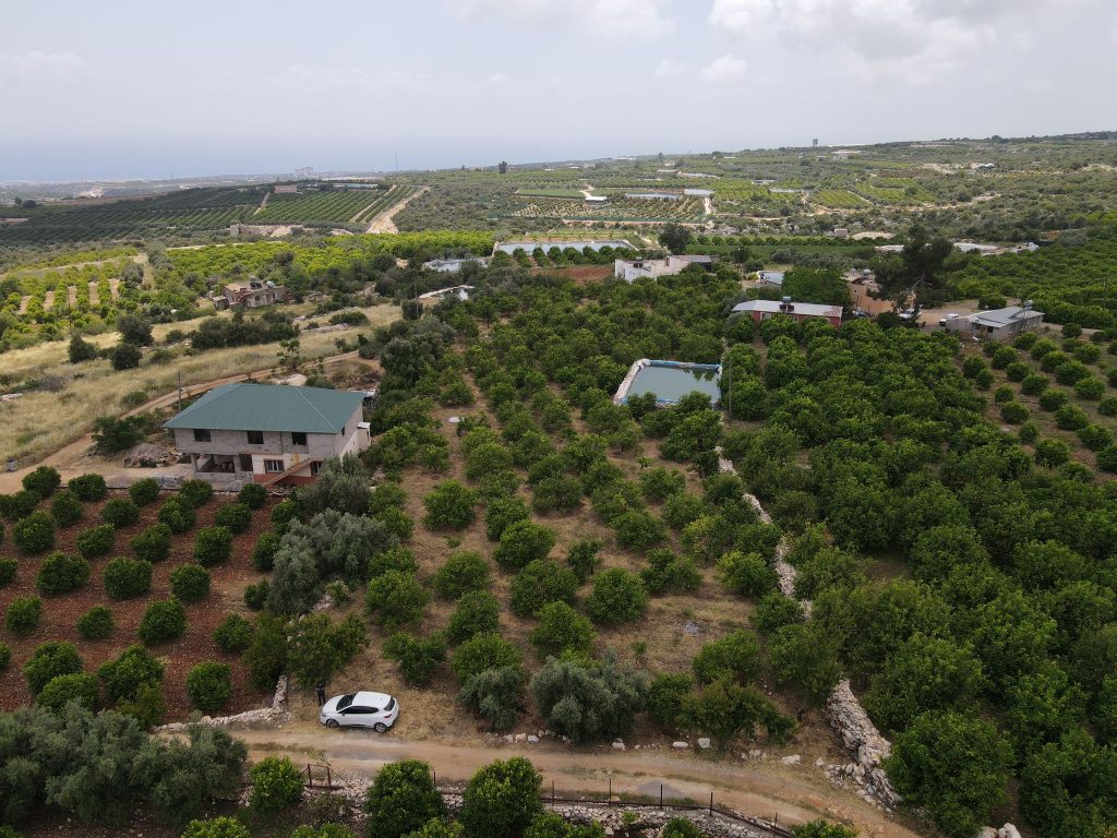 Mersin Erdemli Batısandal Deniz Manzaralı Satılık Tarla