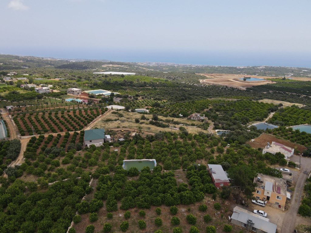 Mersin Erdemli Batısandal Deniz Manzaralı Satılık Tarla