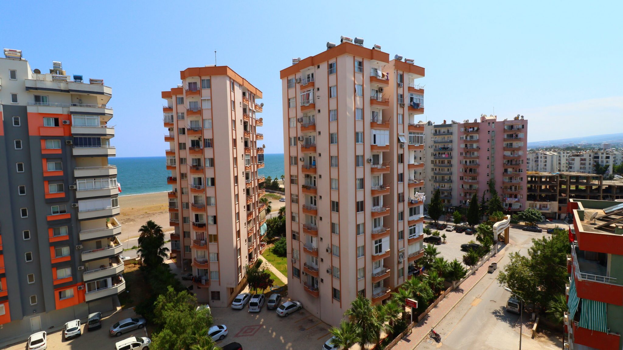 Mersin Erdemli Akdeniz Deniz Manzaralı Satılık 3+1 Güney Cephe Daire