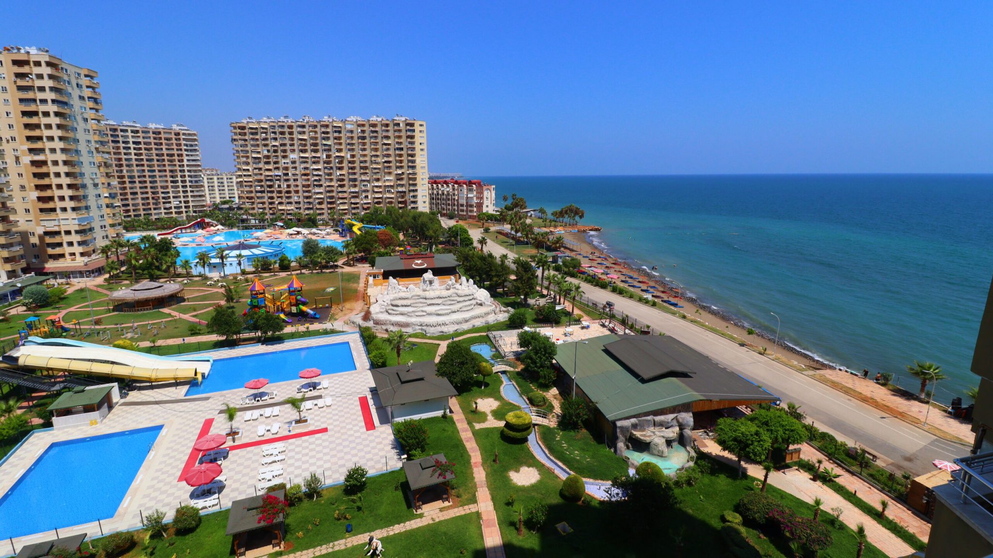Mersin Erdemli Tömük Flamingo 8 Sitesi Ön Blok Satılık 2+1 Geniş Daire