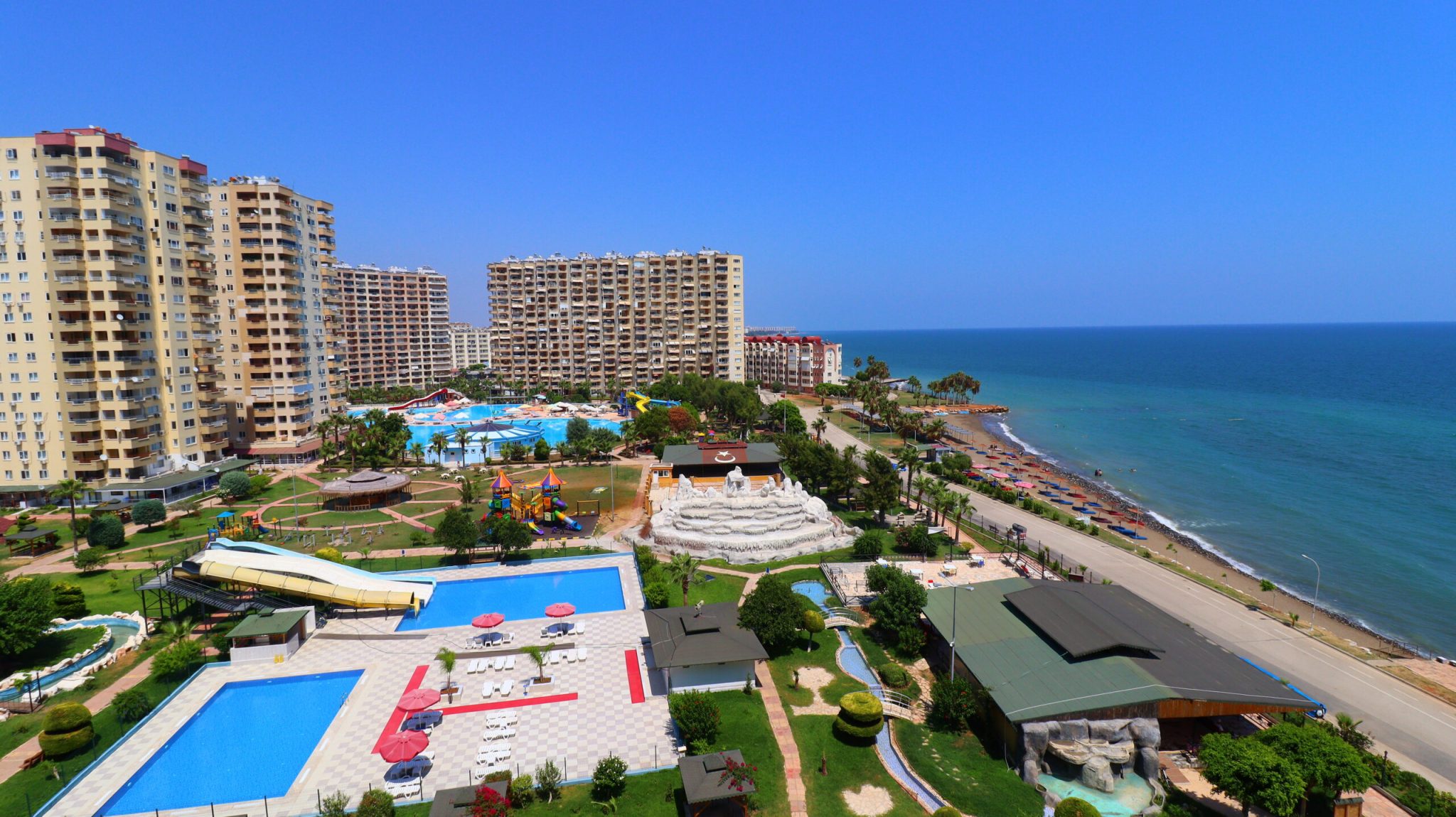 Mersin Erdemli Tömük Flamingo 8 Sitesi Ön Blok Satılık 2+1 Geniş Daire