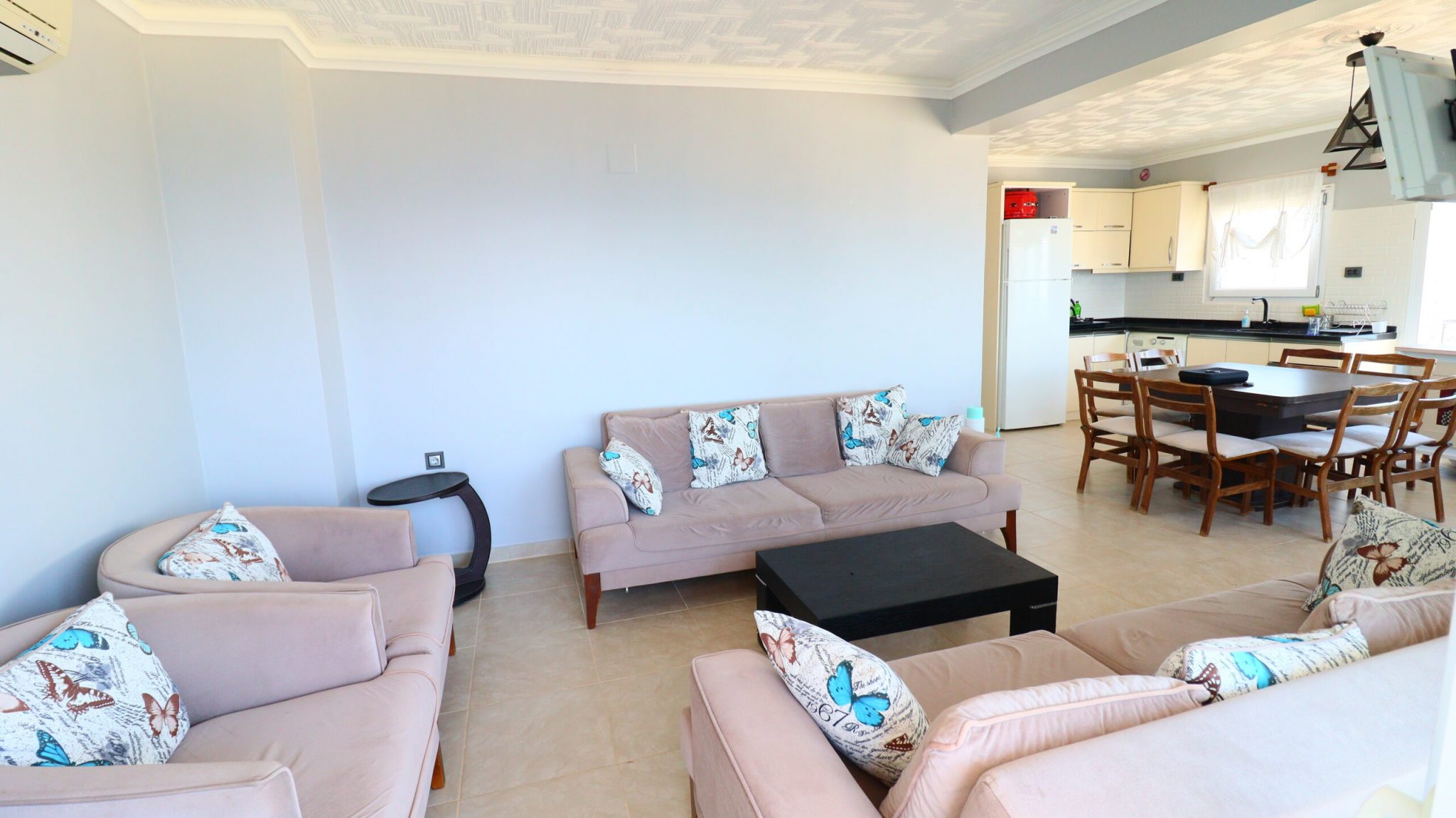 Mersin Erdemli Ayaş Zirve Park Sitesi Deniz Manzaralı Satılık Daire