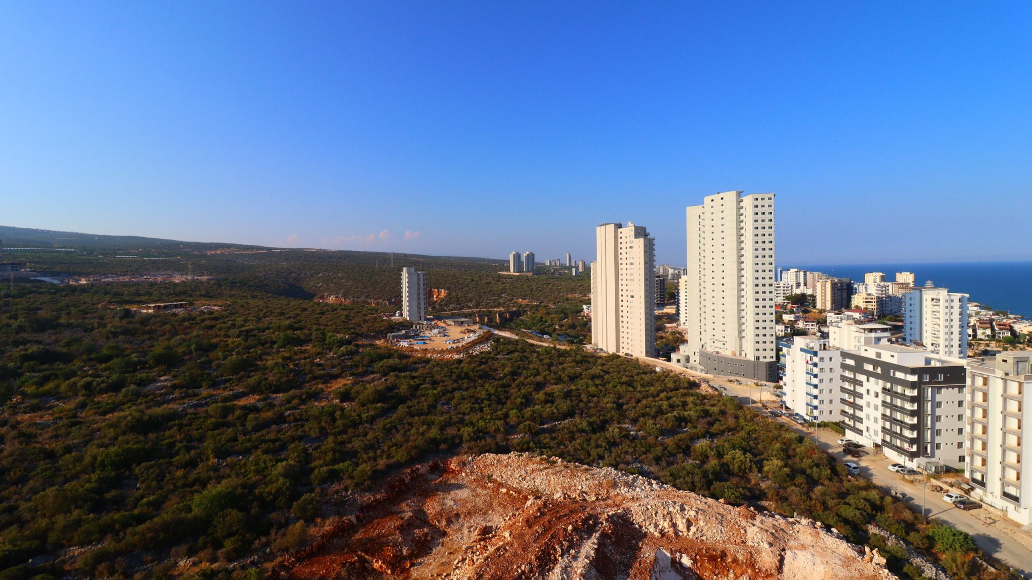 Mersin Erdemli Ayaş Zirve Park Sitesi Deniz Manzaralı Satılık Daire