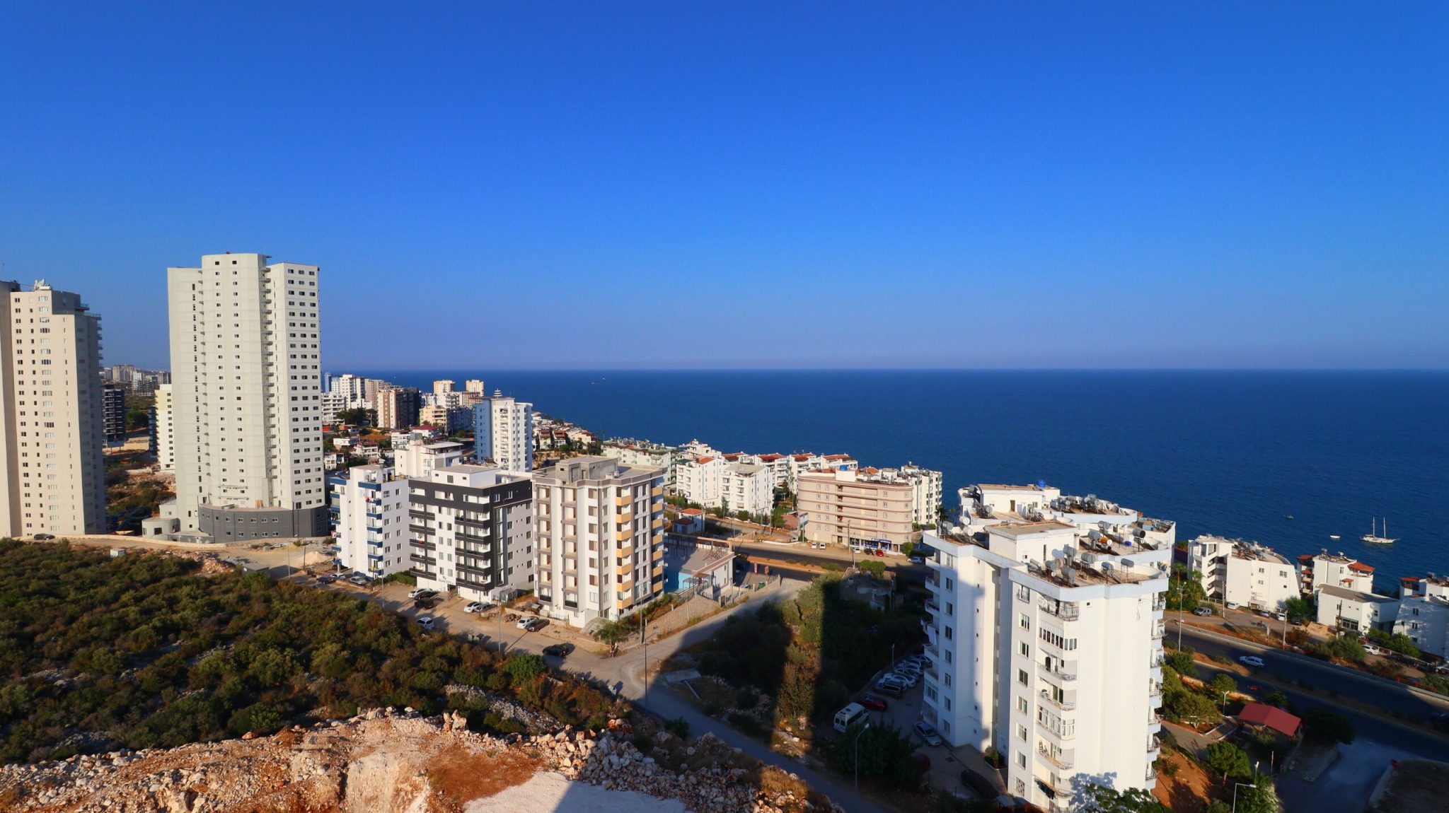Mersin Erdemli Ayaş Zirve Park Sitesi Deniz Manzaralı Satılık Daire