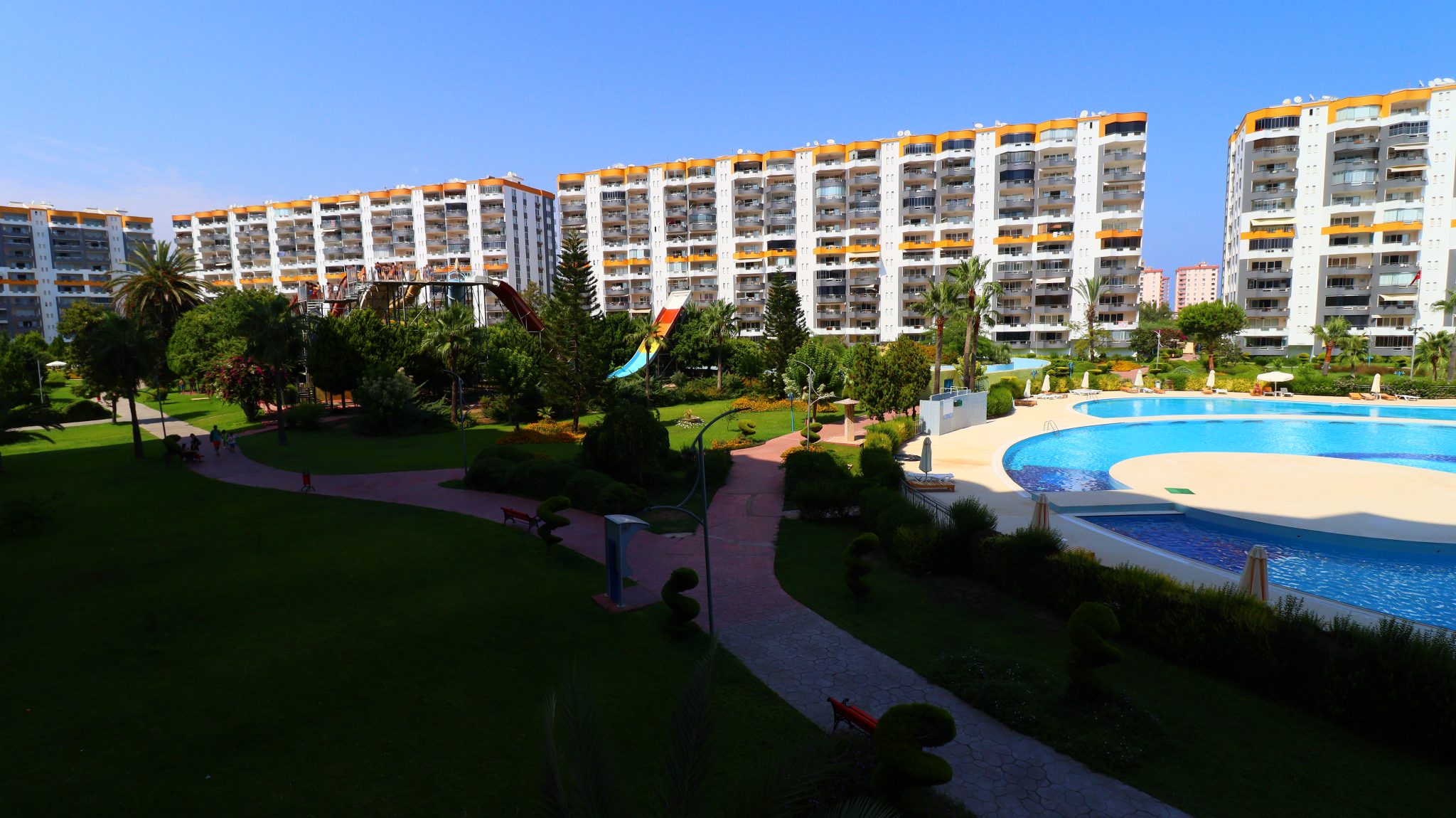 Mersin Kargıpınarı Queenaba Site Gemeubileerd Te Koop 3+1 E blok Appartement