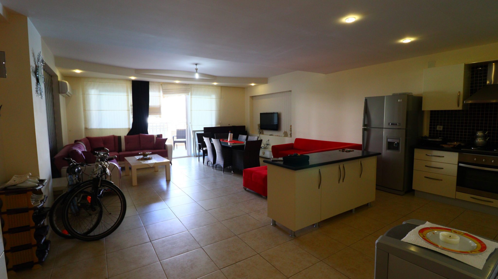 Mersin Kargıpınarı Queenaba Sitesi Satılık 3+1 E blok Daire