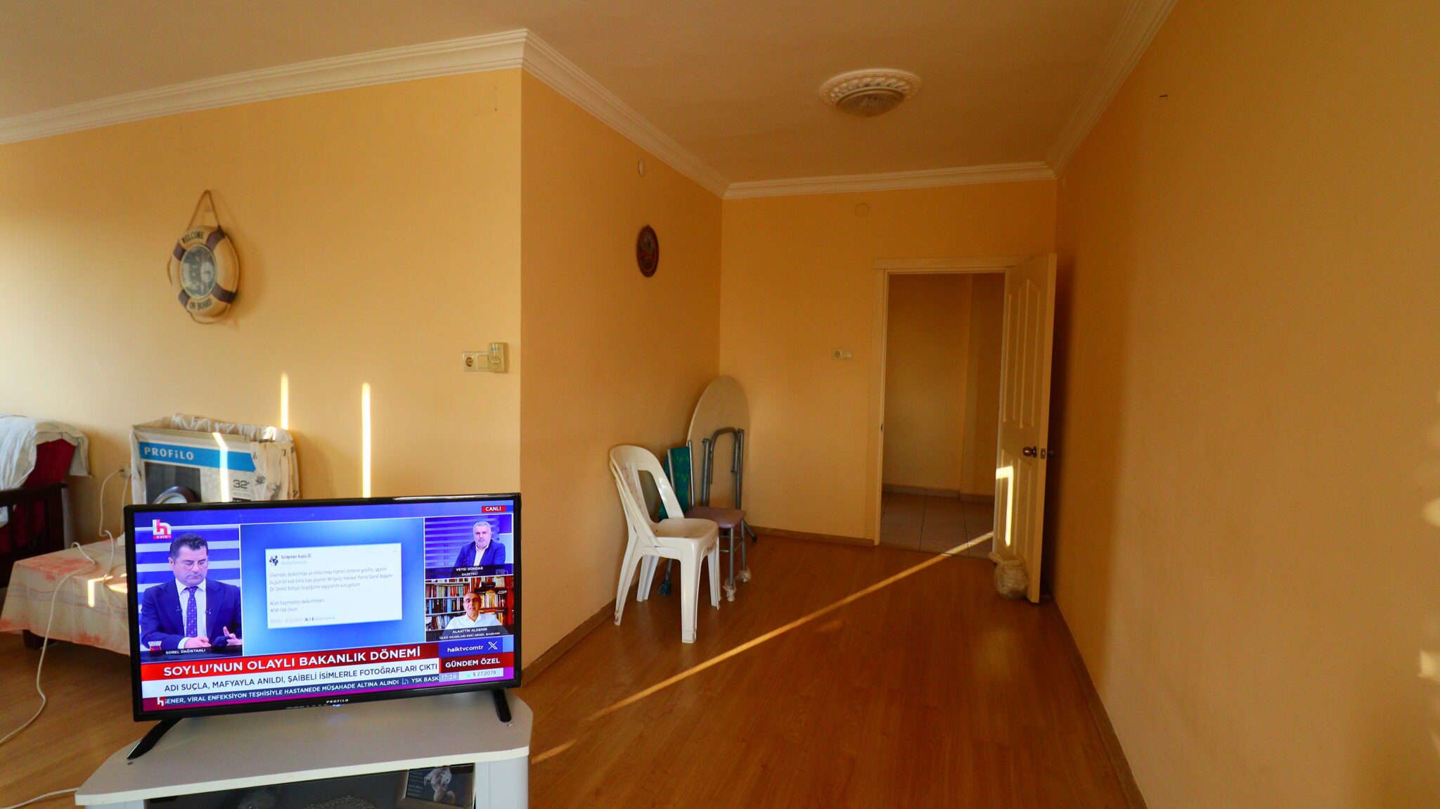 Mersin Erdemli Güzedağ Sitesi Eşyalı Satılık 3+1 Geniş Masrafsız Daire