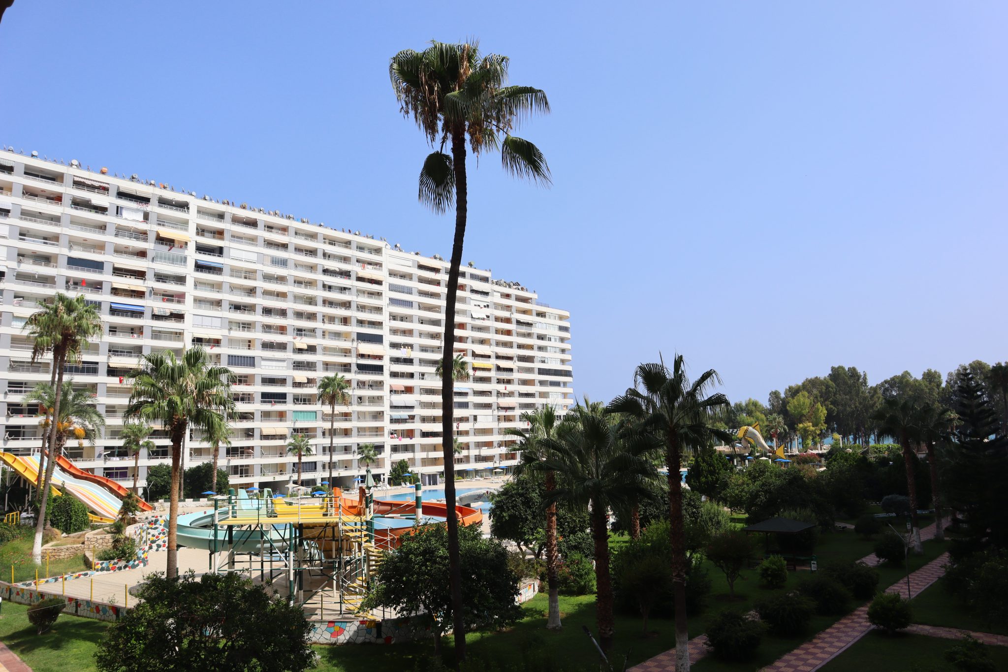 Mersin Erdemli Tömük Doğan Aquapark 1+1 Меблированная квартира в аренду