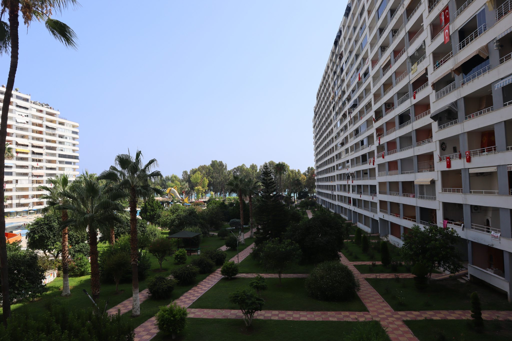 Mersin Erdemli Tömük Doğan Aquapark 1+1 Меблированная квартира в аренду