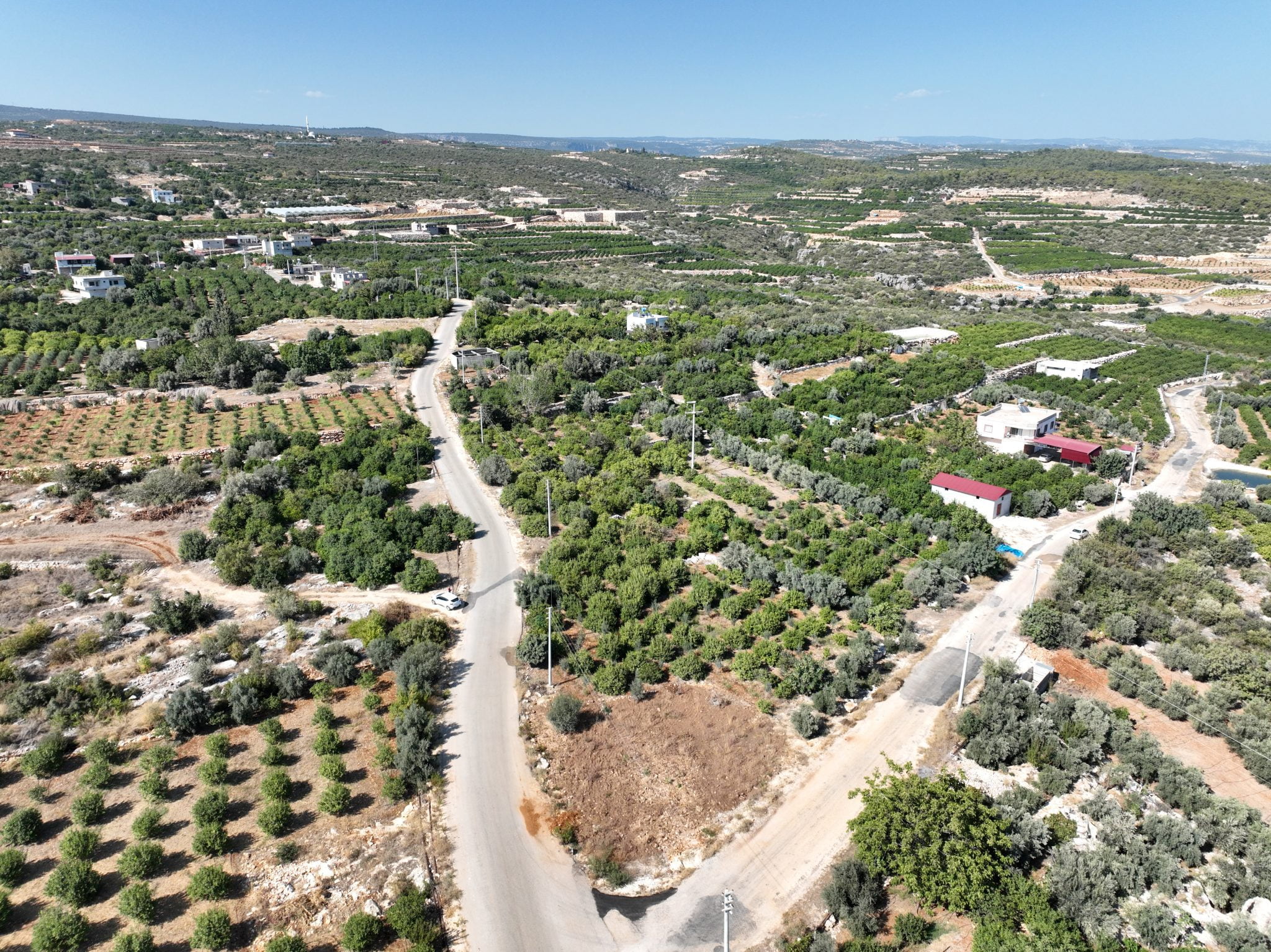 Zitronengarten zu verkaufen mit Meerblick in Mersin Erdemli Tartar