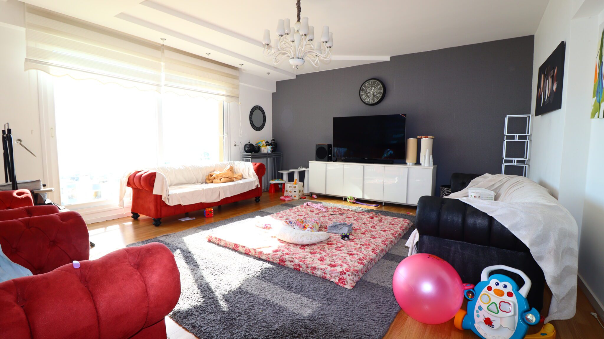Mersin Erdemli Alatapark Sitesi Deniz Manzaralı Satılık 4+1 Daire