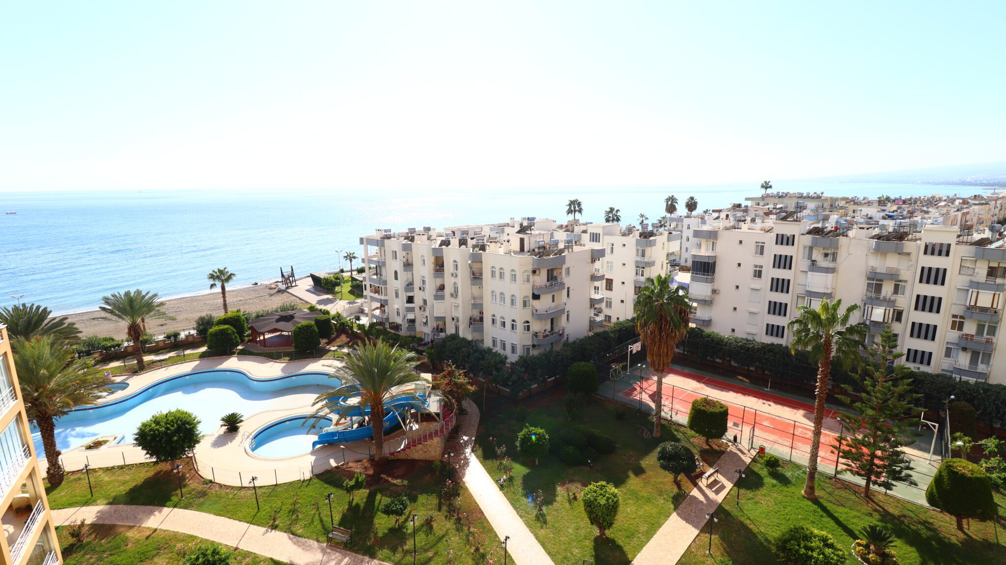 Mersin Erdemli Alatapark Sitesi Deniz Manzaralı Satılık 4+1 Daire