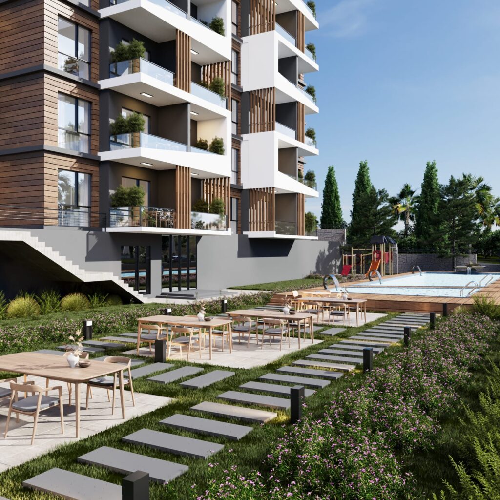 Ayaş Class Panorama Tatil Köyü  Lansmana Özel Fiyatlarla Satılık 1+1 Daireler