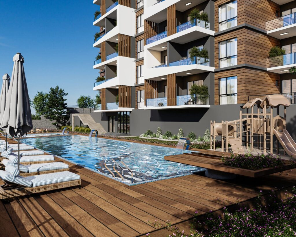 Ayaş Class Panorama Tatil Köyü  Lansmana Özel Fiyatlarla Satılık 1+1 Daireler