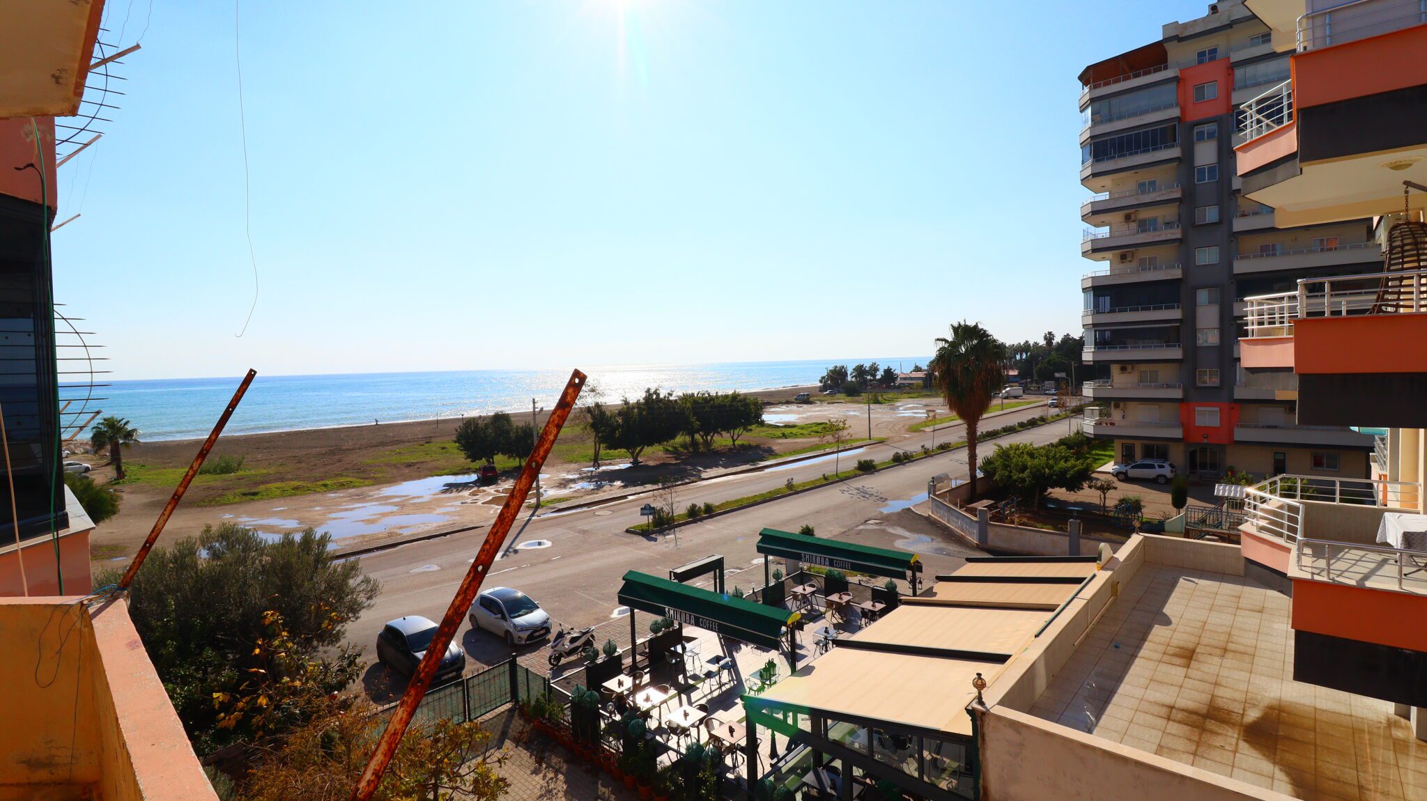 Mersin Erdemli Sahilde Satılık 1+1 Kelepir Fiyata Bakımlı Daire